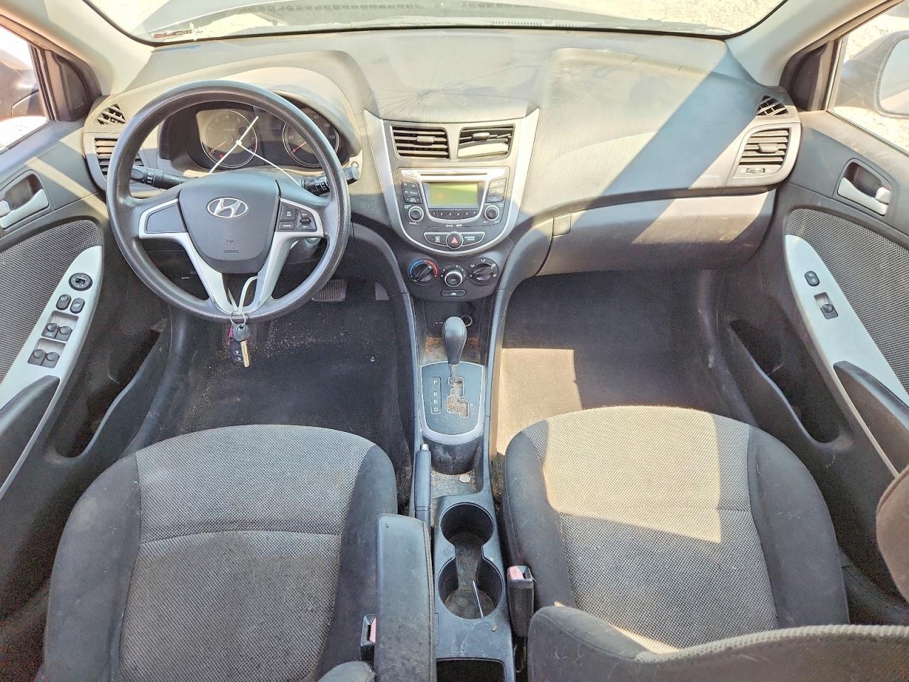 2012 Hyundai Accent Gs Brown vin: KMHCT5AE8CU037723