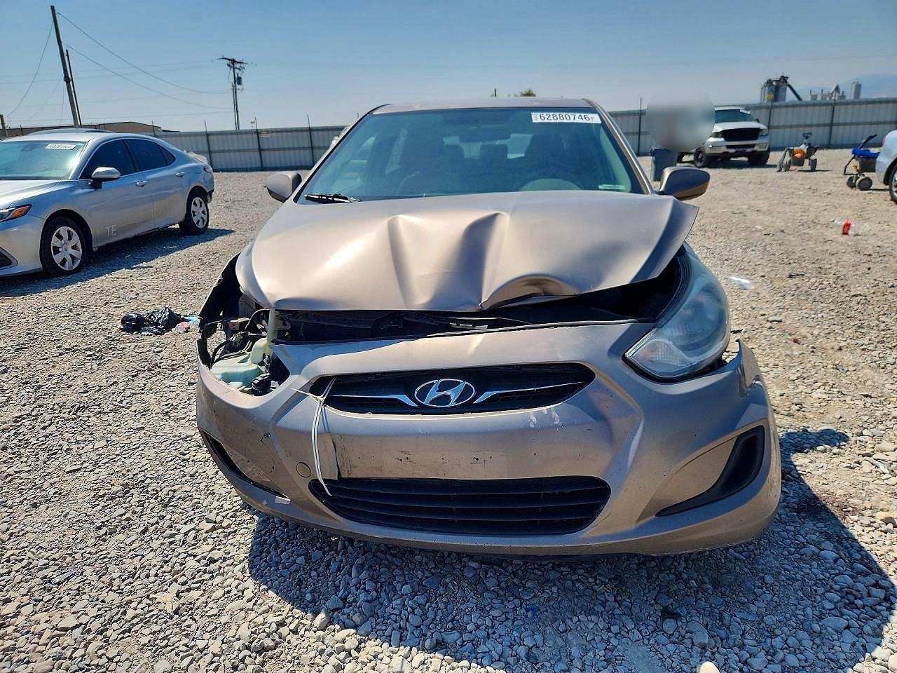 2012 Hyundai Accent Gs Brown vin: KMHCT5AE8CU037723