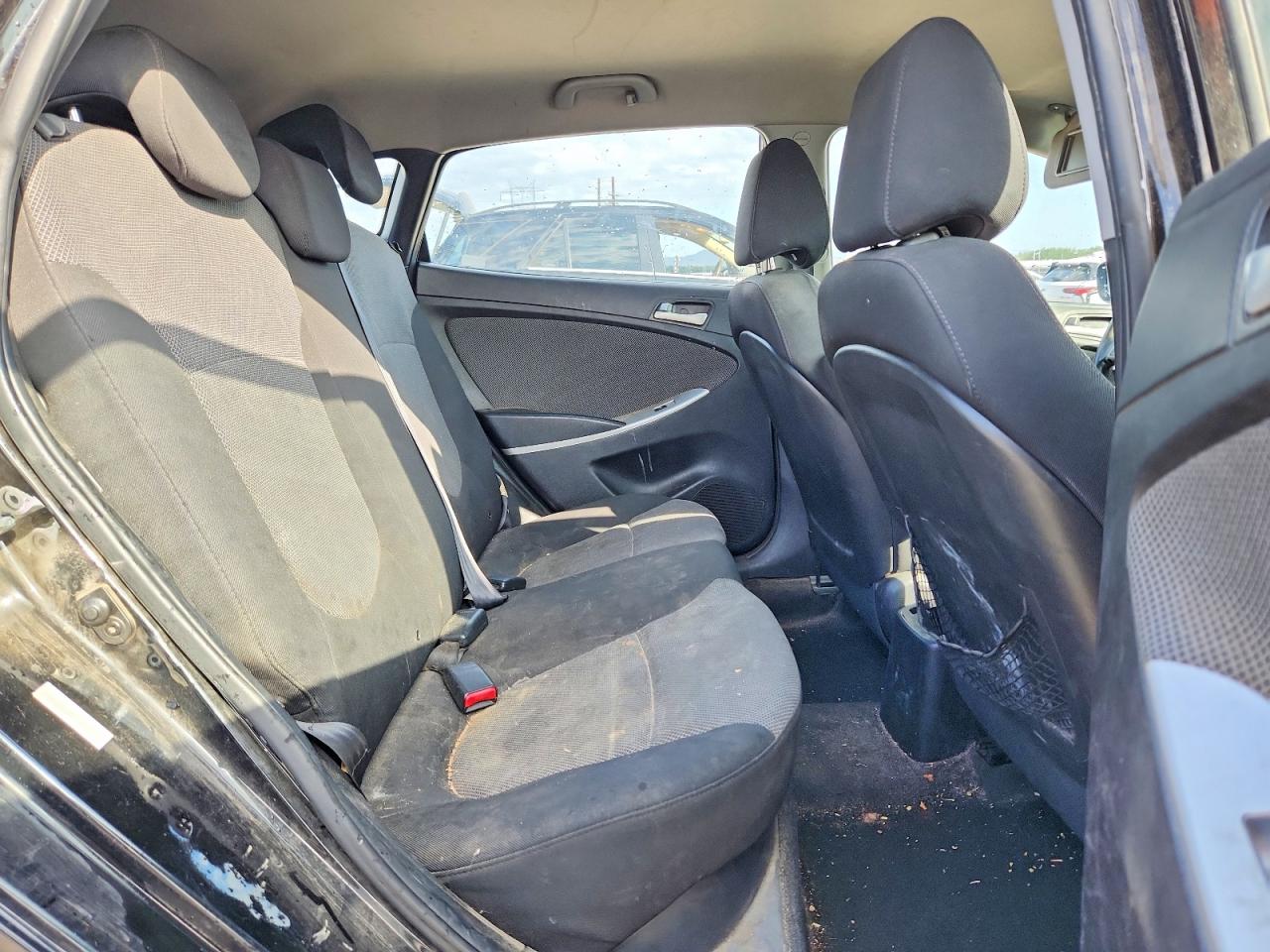 2013 Hyundai Accent Gs Black vin: KMHCT5AE8DU087779