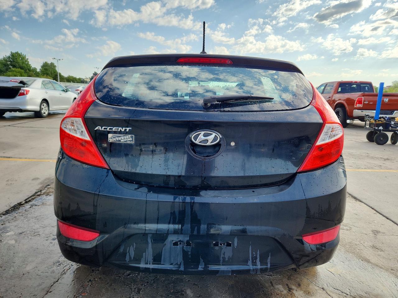 2013 Hyundai Accent Gs Black vin: KMHCT5AE8DU087779