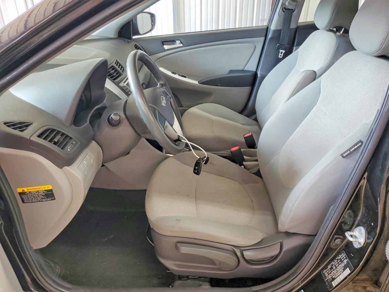 2013 Hyundai Accent Gs Черный vin: KMHCT5AE8DU088740