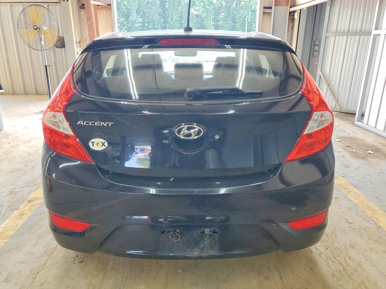 2013 Hyundai Accent Gs Черный vin: KMHCT5AE8DU088740