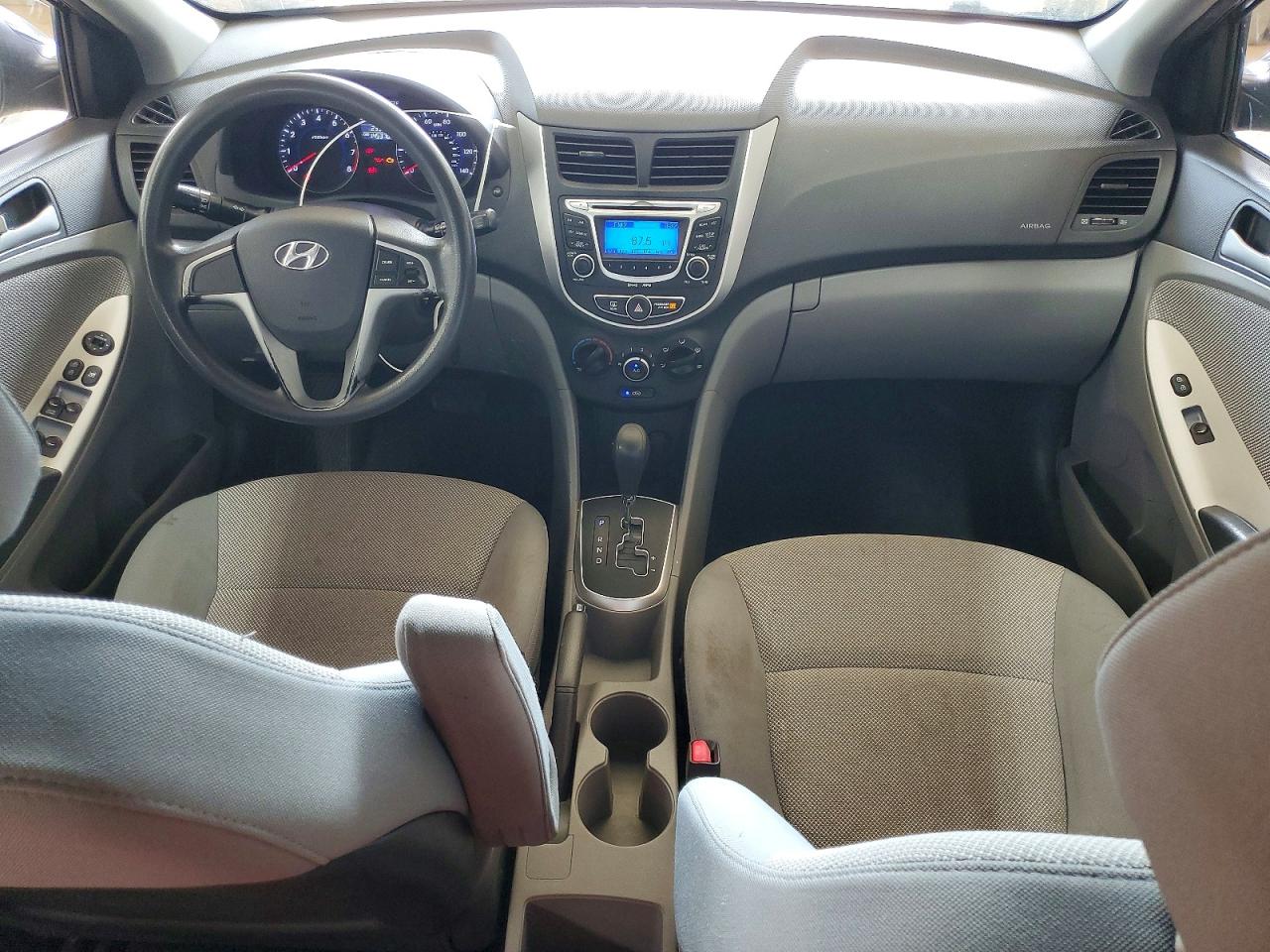 2013 Hyundai Accent Gs Черный vin: KMHCT5AE8DU088740