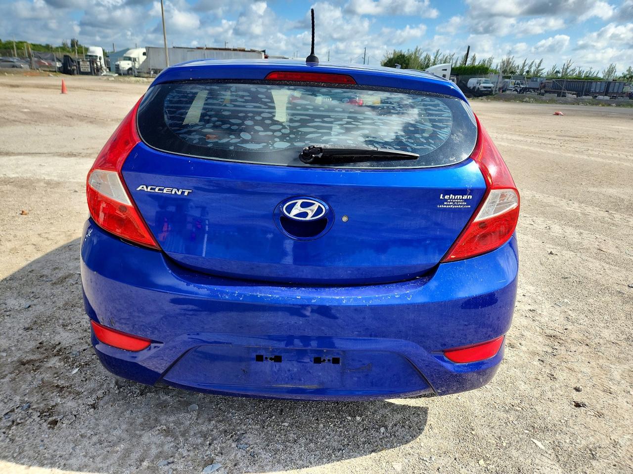 2014 Hyundai Accent Gs Blue vin: KMHCT5AE8EU146993