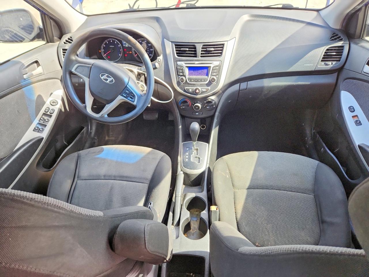 2014 Hyundai Accent Gs Blue vin: KMHCT5AE8EU146993