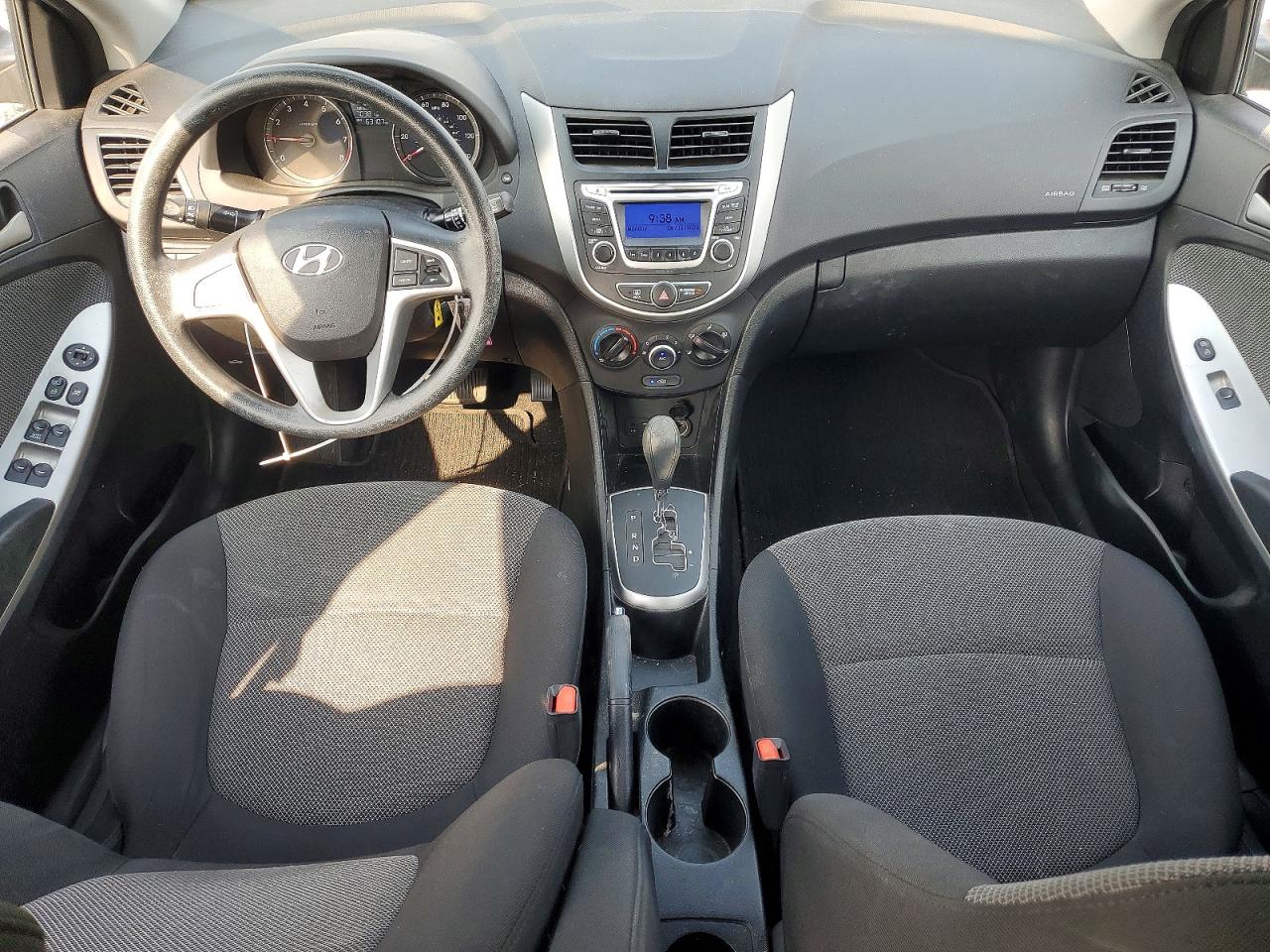 2014 Hyundai Accent Gs Gray vin: KMHCT5AE8EU180853