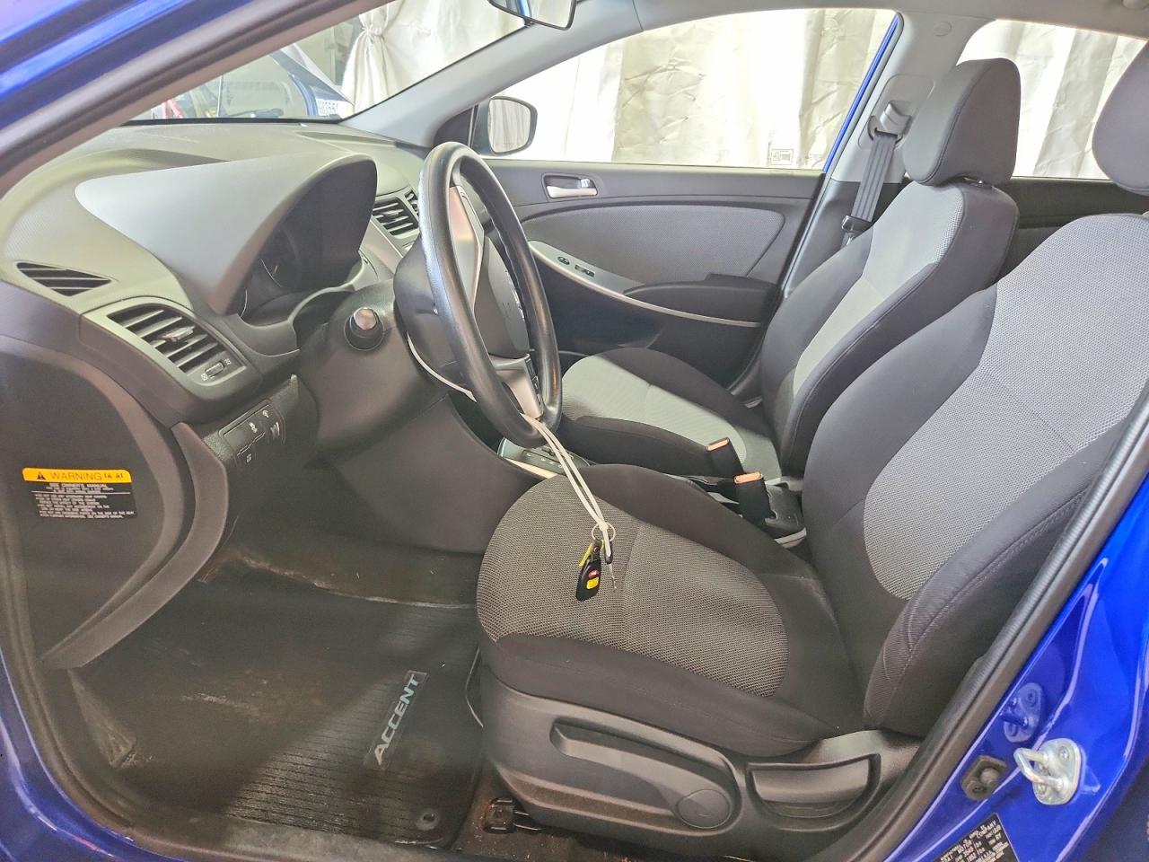 2014 Hyundai Accent Gs Blue vin: KMHCT5AE8EU181601