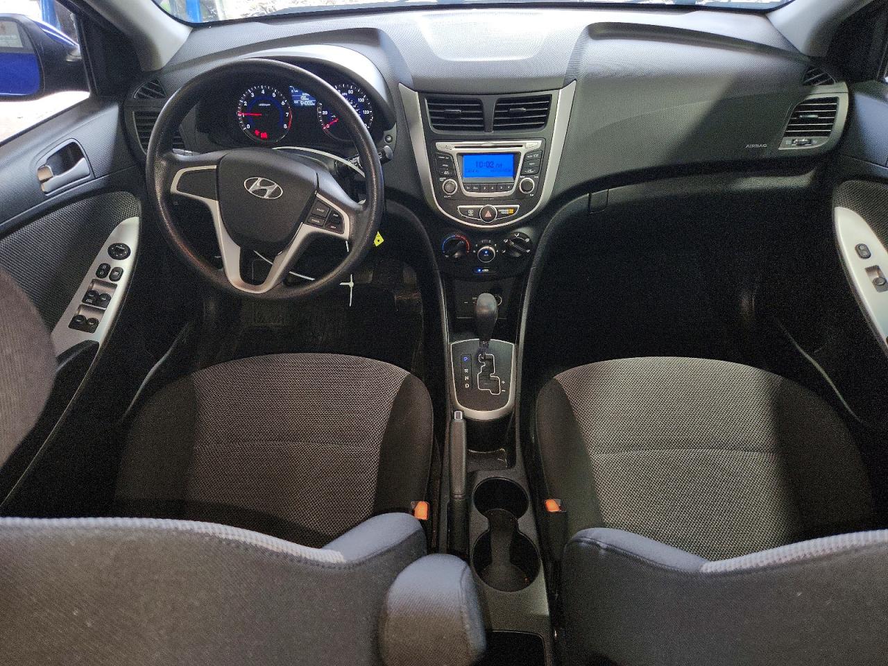 2014 Hyundai Accent Gs Blue vin: KMHCT5AE8EU181601