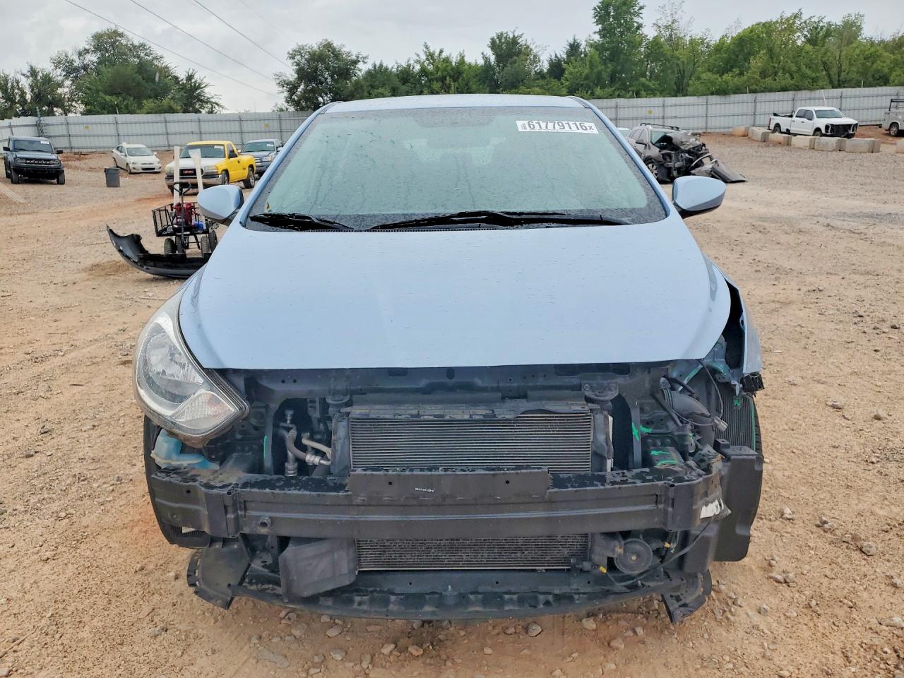 2014 Hyundai Accent Gs Blue vin: KMHCT5AE8EU182585