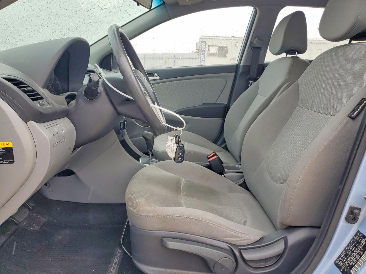2014 Hyundai Accent Gs Blue vin: KMHCT5AE8EU182585