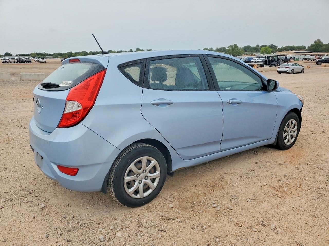 2014 Hyundai Accent Gs Blue vin: KMHCT5AE8EU182585
