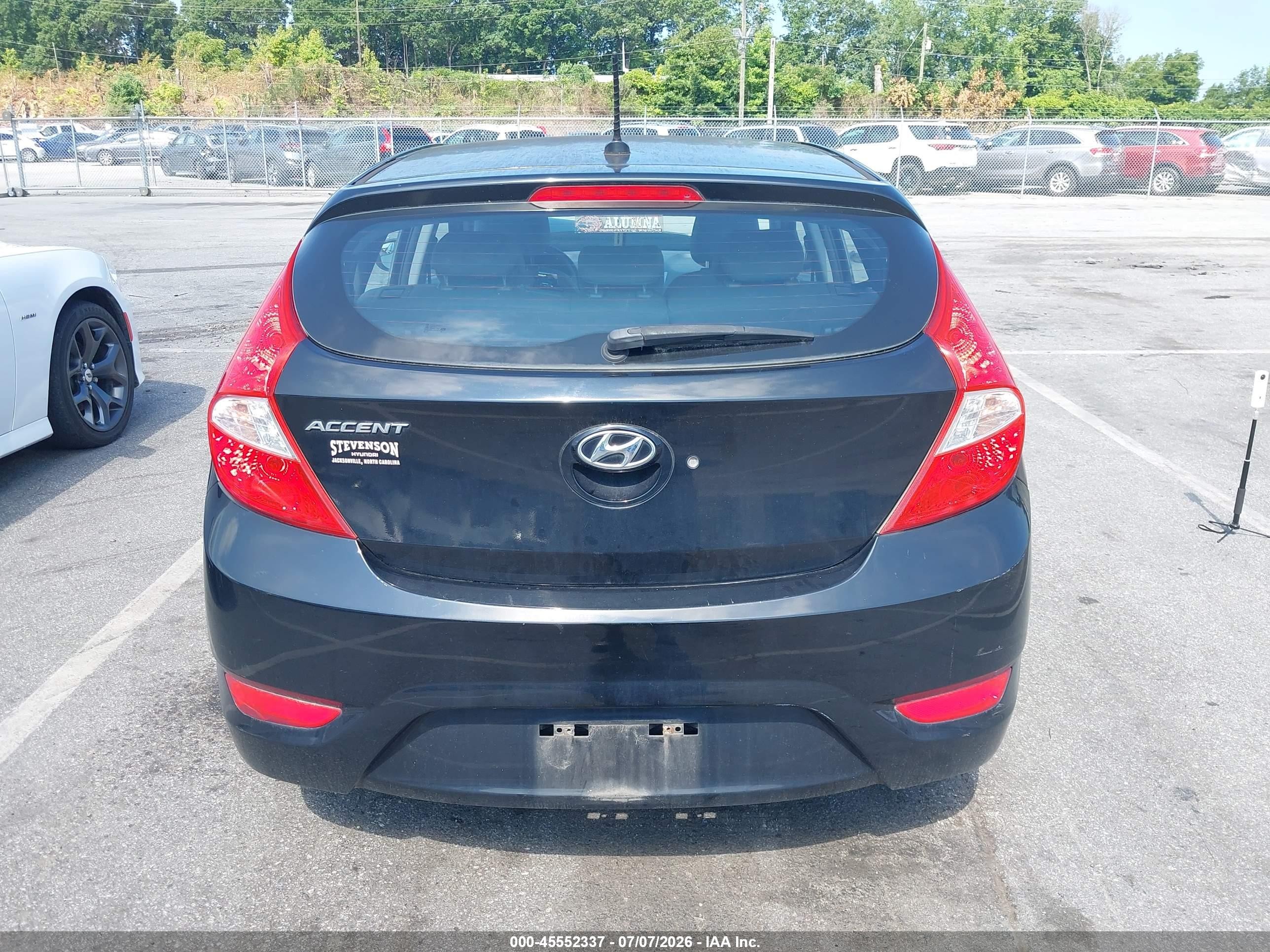 2014 Hyundai Accent Gs Black vin: KMHCT5AE8EU192520