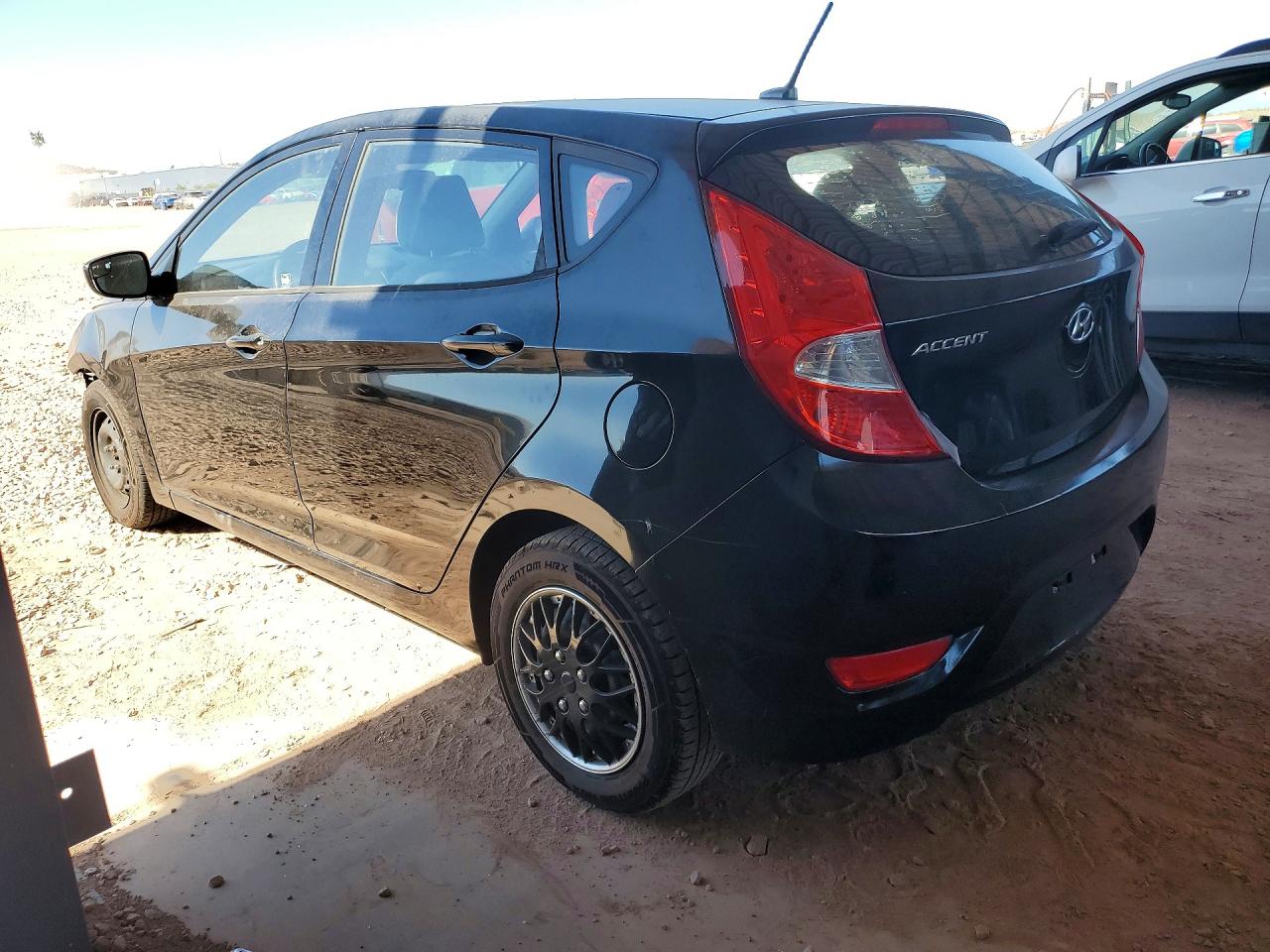 2014 Hyundai Accent Gs Black vin: KMHCT5AE8EU192632