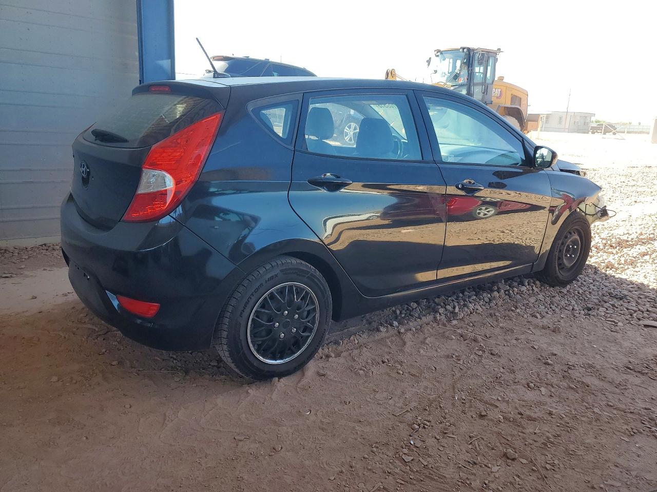 2014 Hyundai Accent Gs Black vin: KMHCT5AE8EU192632