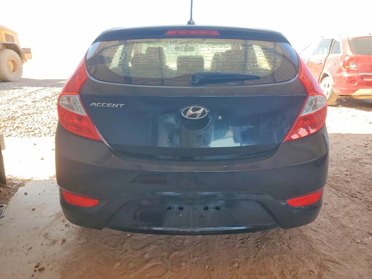 2014 Hyundai Accent Gs Black vin: KMHCT5AE8EU192632