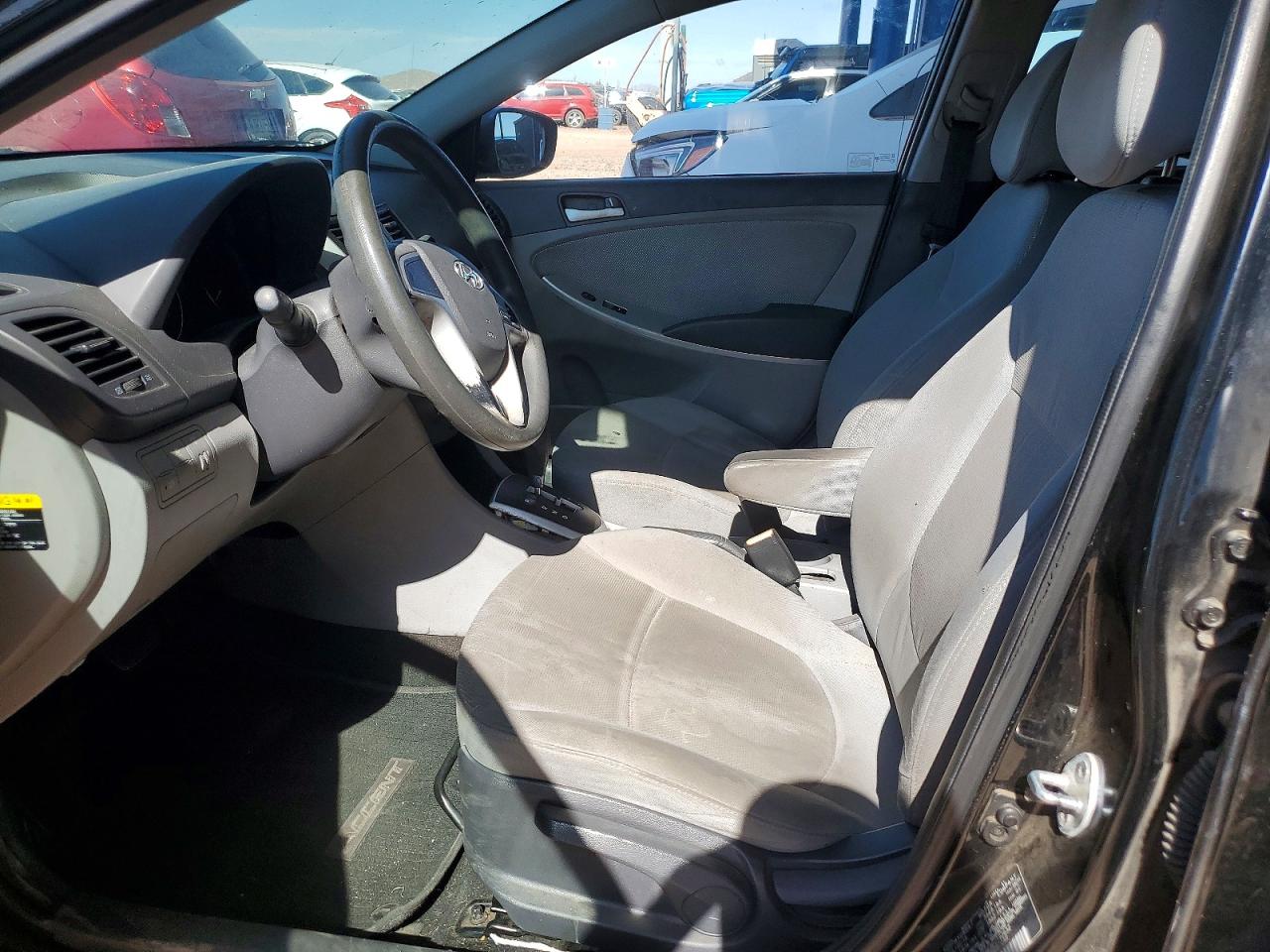 2014 Hyundai Accent Gs Black vin: KMHCT5AE8EU192632