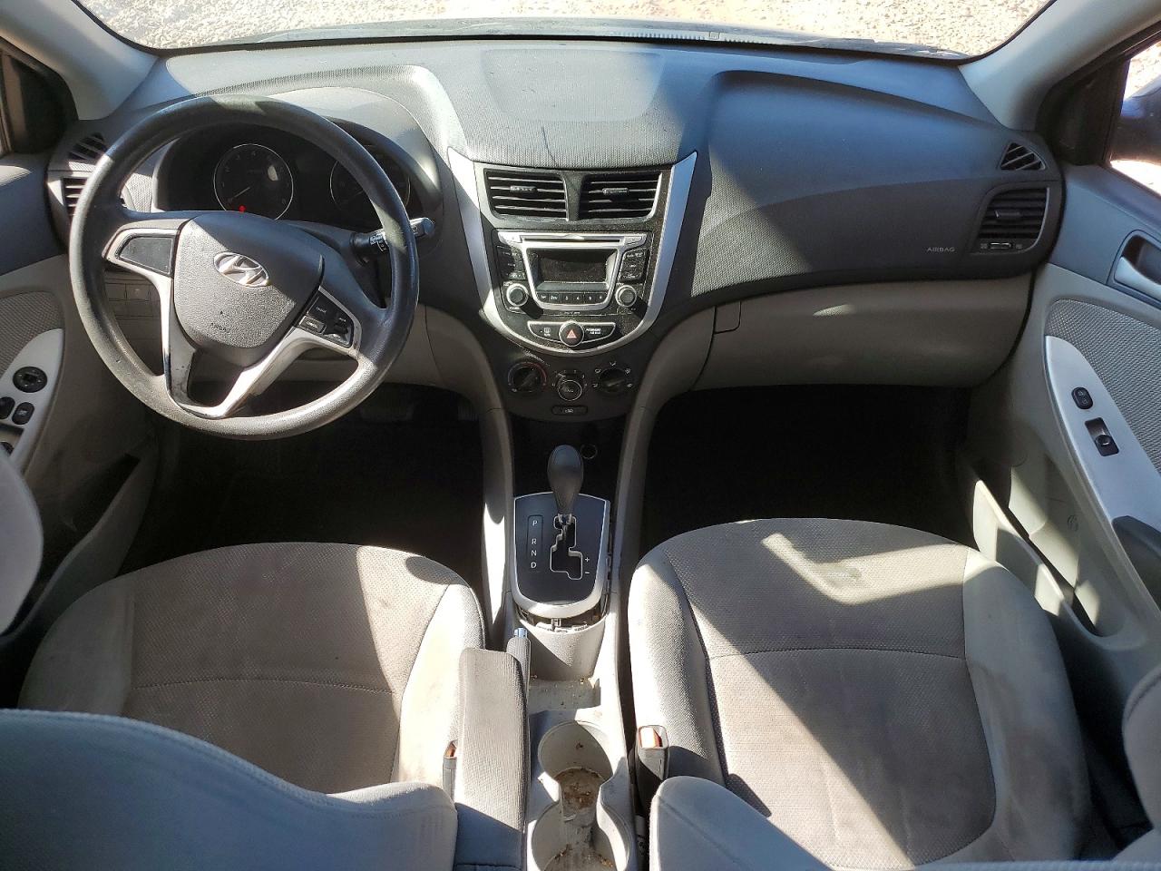 2014 Hyundai Accent Gs Black vin: KMHCT5AE8EU192632