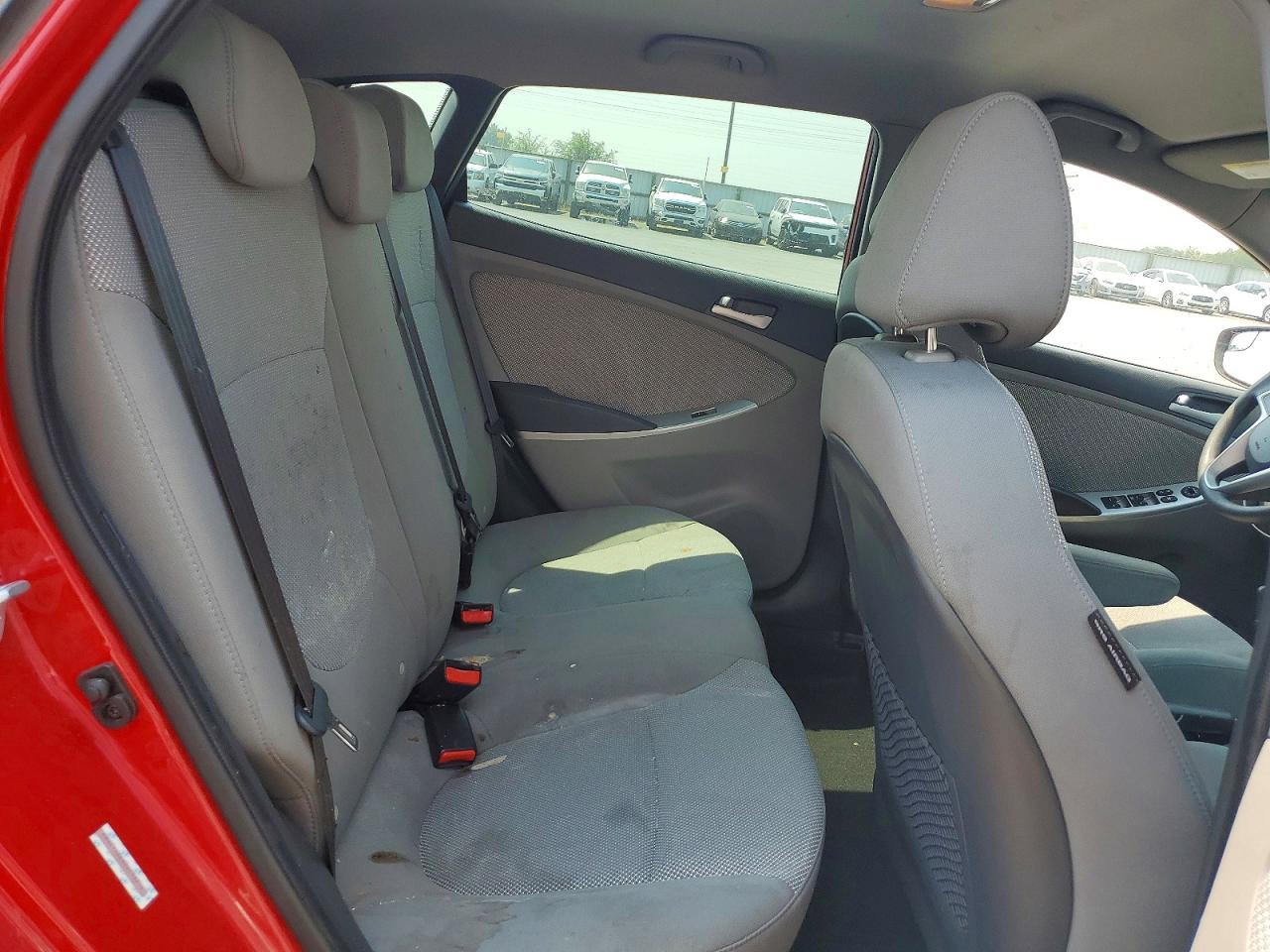 2014 Hyundai Accent Gs Red vin: KMHCT5AE8EU193215