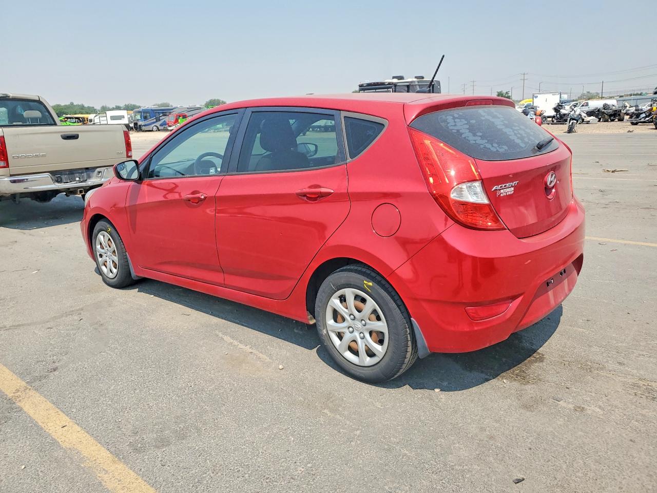 2014 Hyundai Accent Gs Red vin: KMHCT5AE8EU193215
