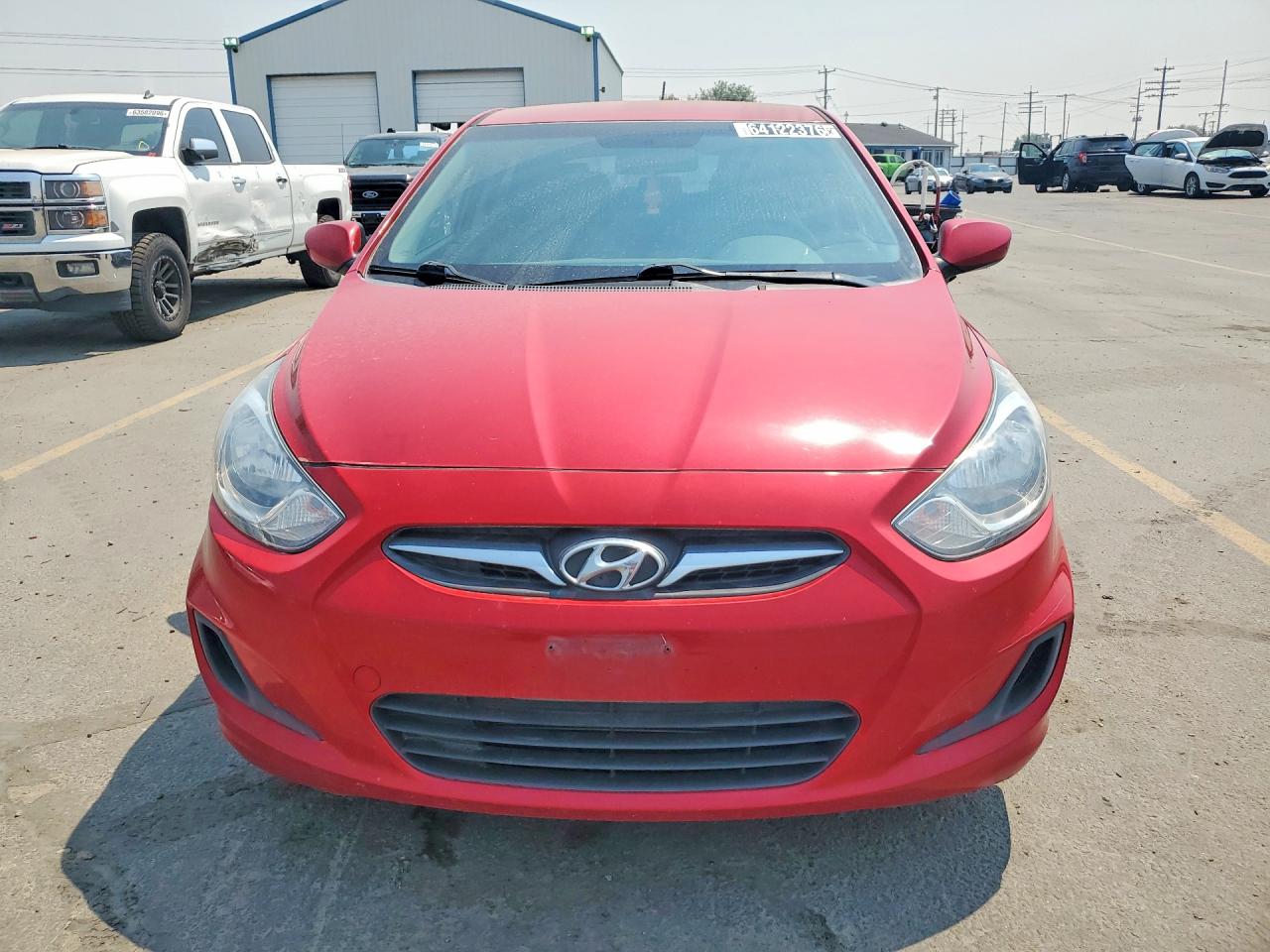 2014 Hyundai Accent Gs Red vin: KMHCT5AE8EU193215