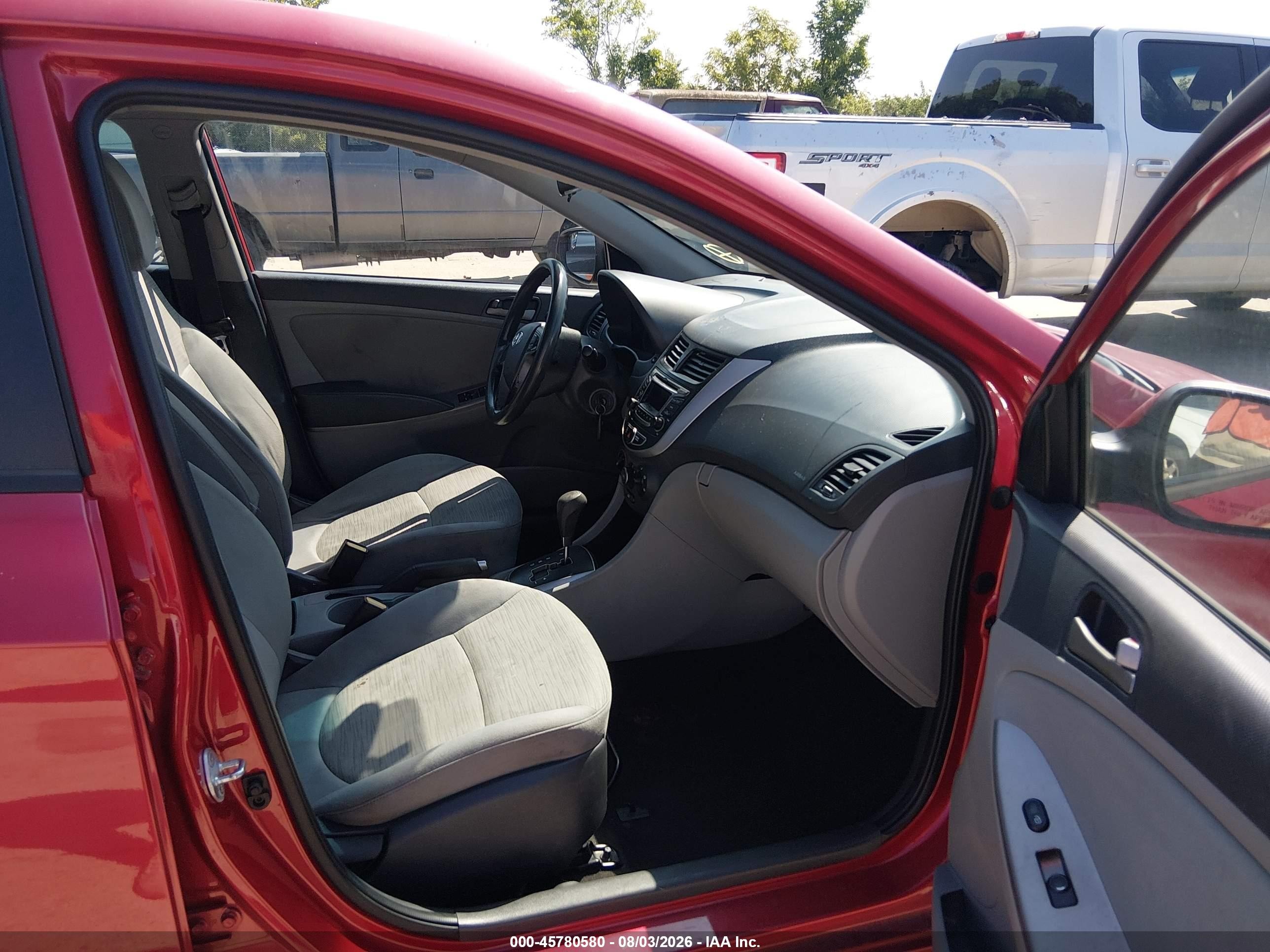 2015 Hyundai Accent Gs Red vin: KMHCT5AE8FU198111