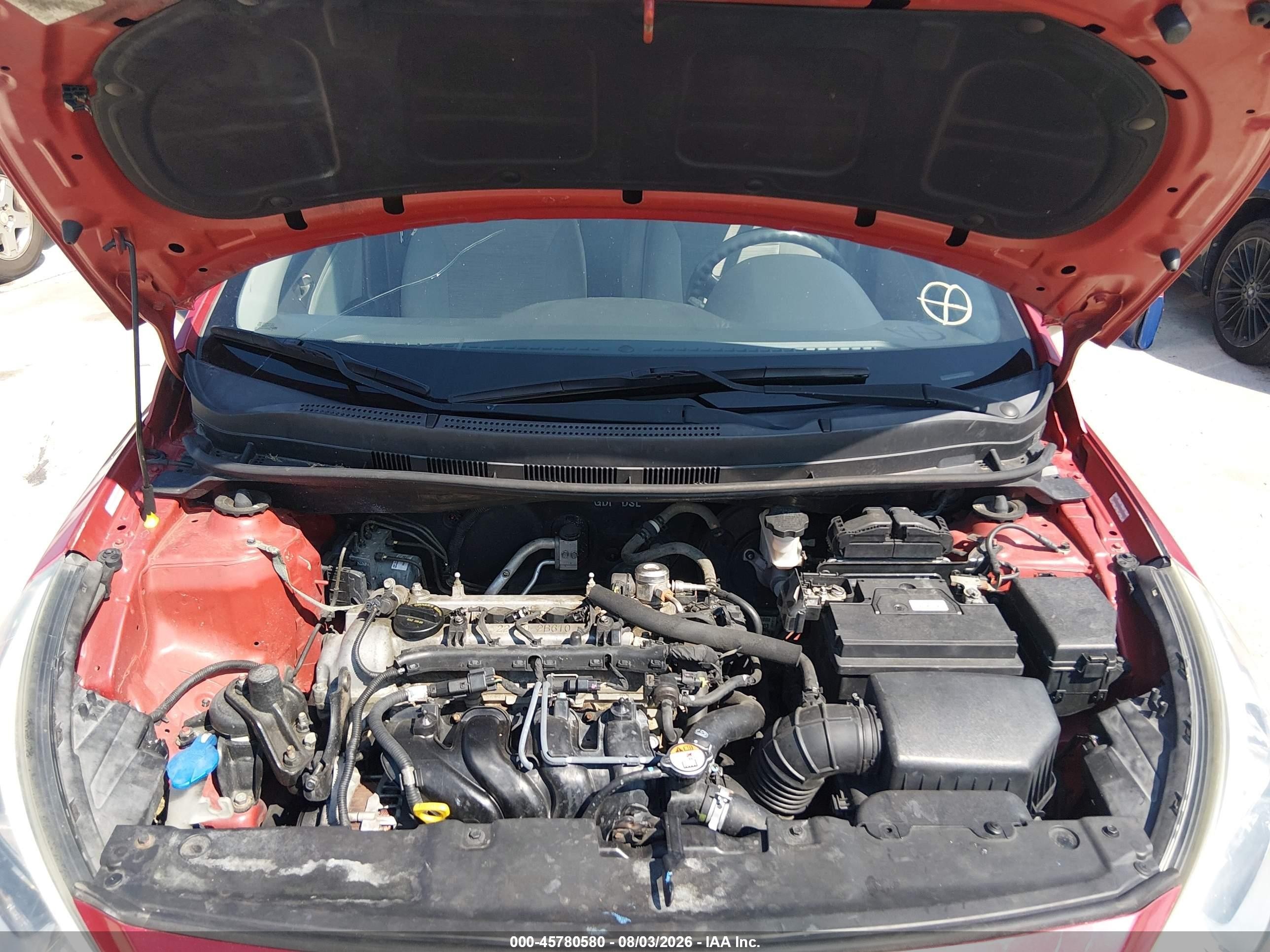 2015 Hyundai Accent Gs Red vin: KMHCT5AE8FU198111