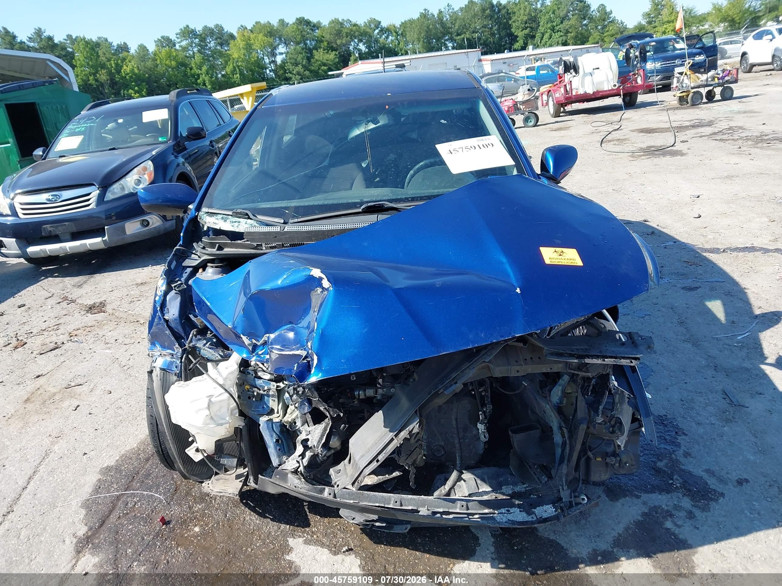 2015 Hyundai Accent Gs Blue vin: KMHCT5AE8FU210788