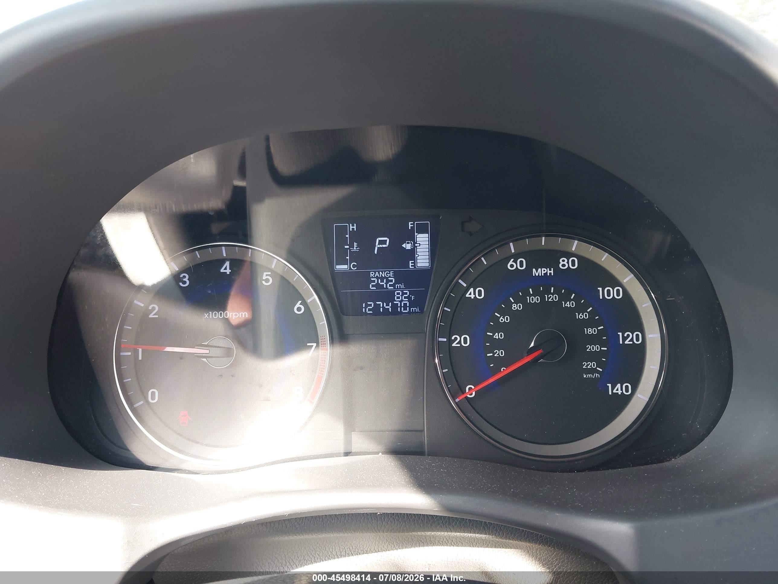2015 Hyundai Accent Gs Белый vin: KMHCT5AE8FU213545