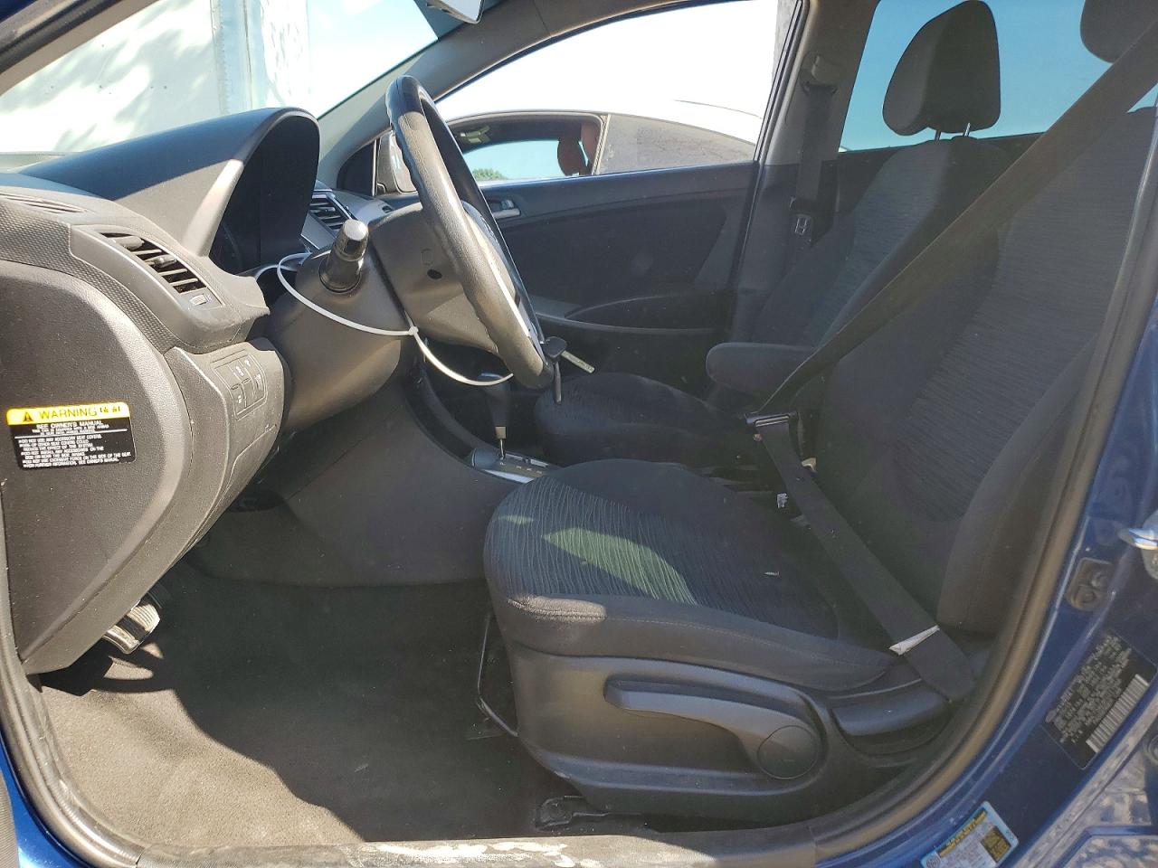 2015 Hyundai Accent Gs Blue vin: KMHCT5AE8FU217966