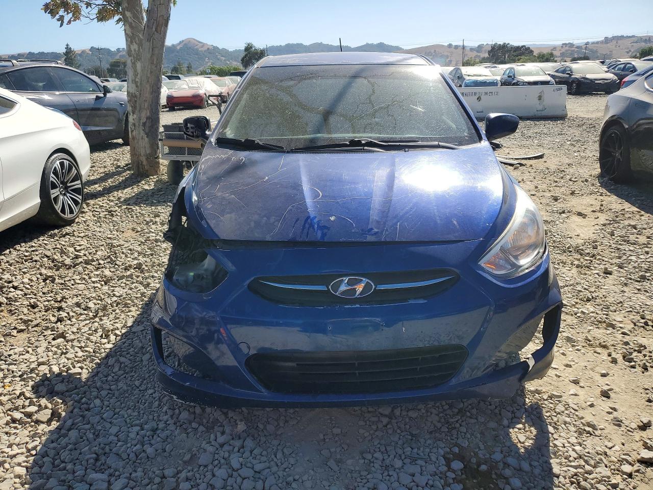 2015 Hyundai Accent Gs Blue vin: KMHCT5AE8FU217966