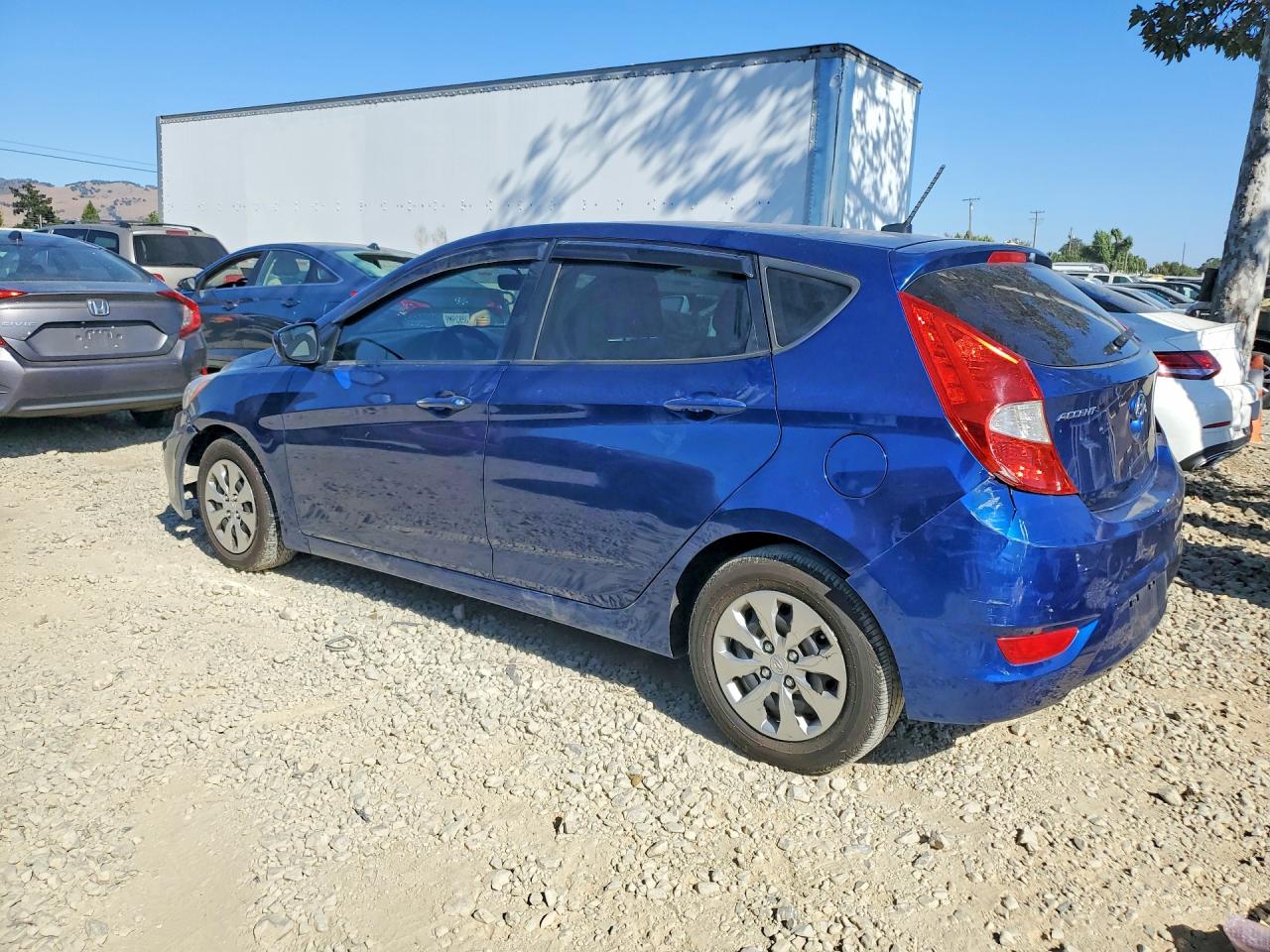 2015 Hyundai Accent Gs Blue vin: KMHCT5AE8FU217966