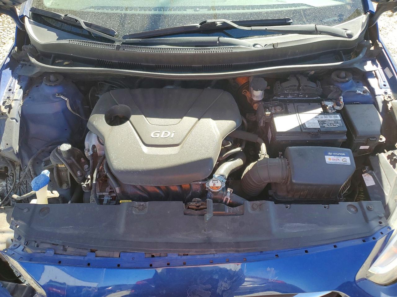 2015 Hyundai Accent Gs Blue vin: KMHCT5AE8FU217966