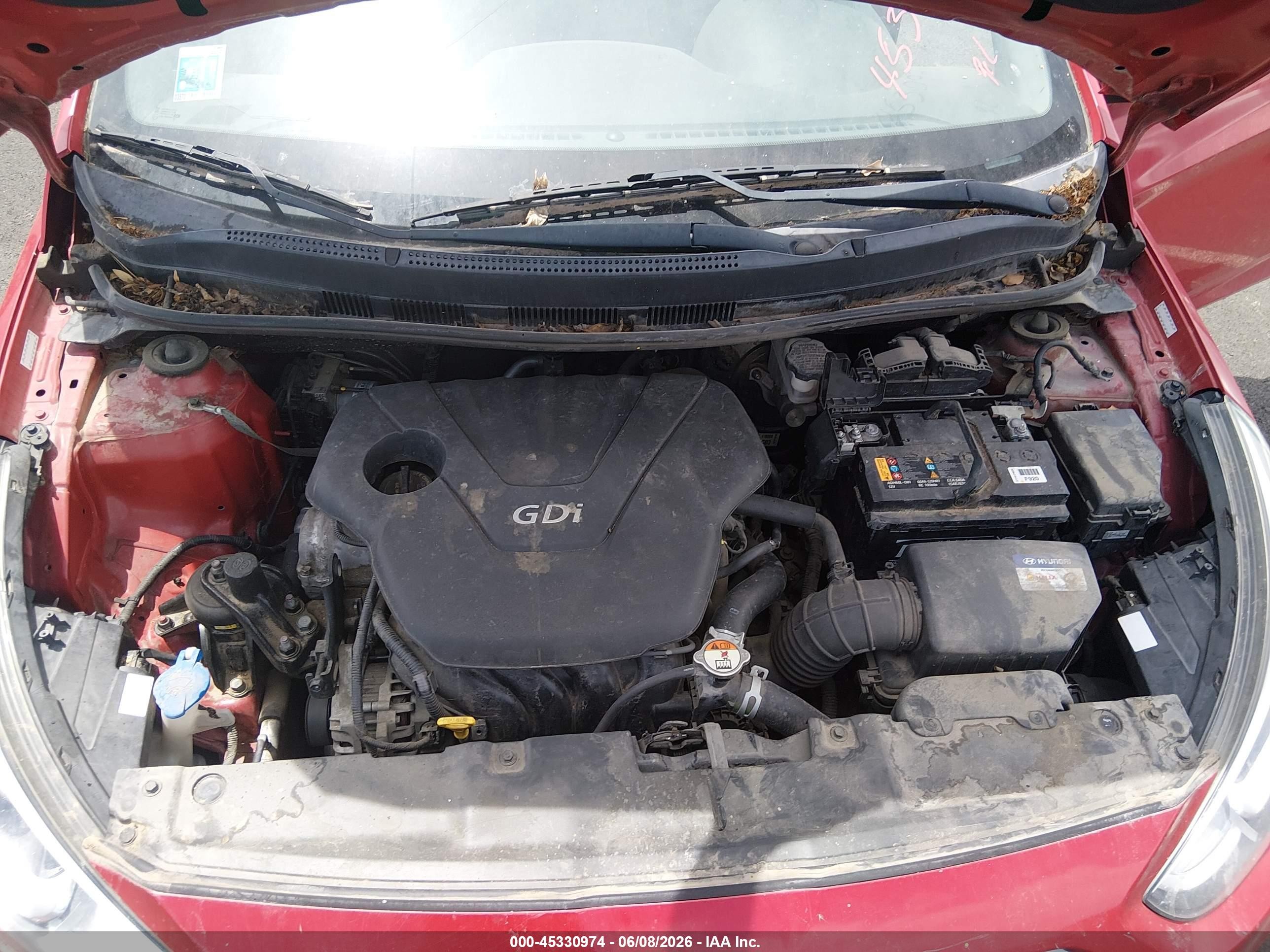 2016 Hyundai Accent Se Red vin: KMHCT5AE8GU243436