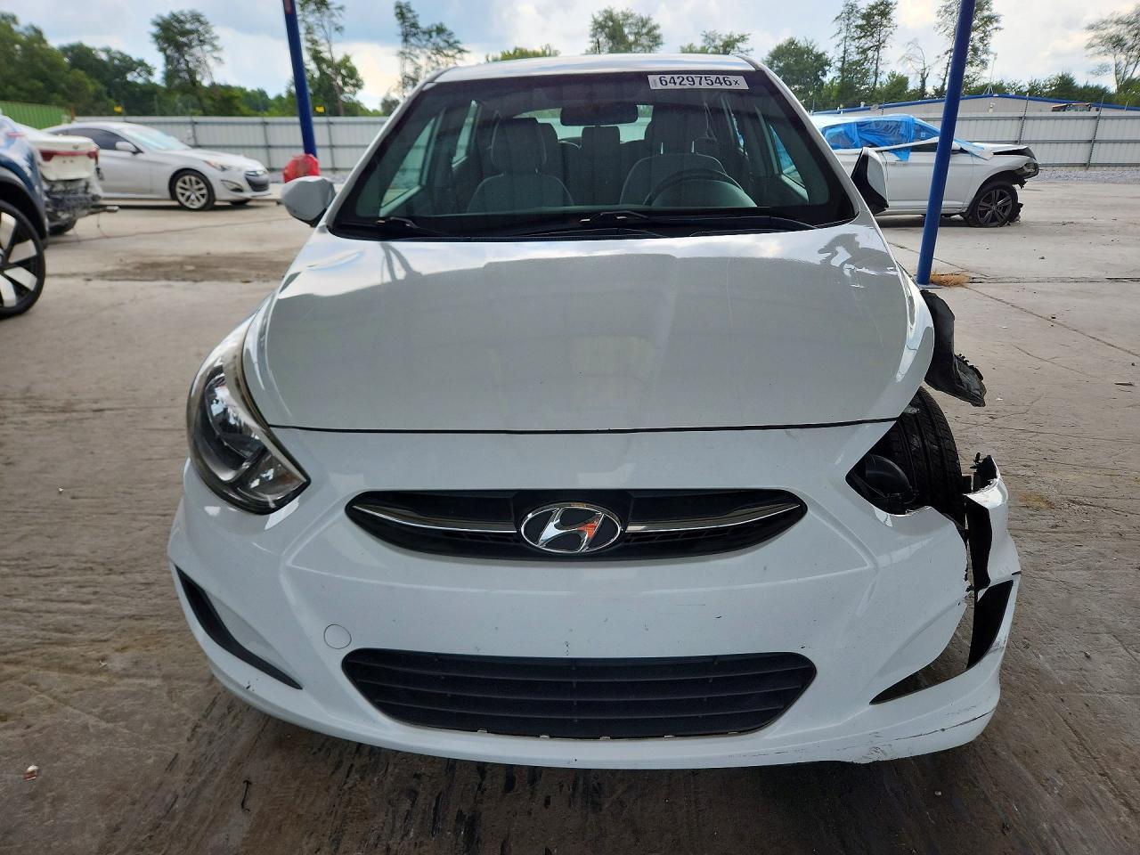 2016 Hyundai Accent Se Белый vin: KMHCT5AE8GU243940