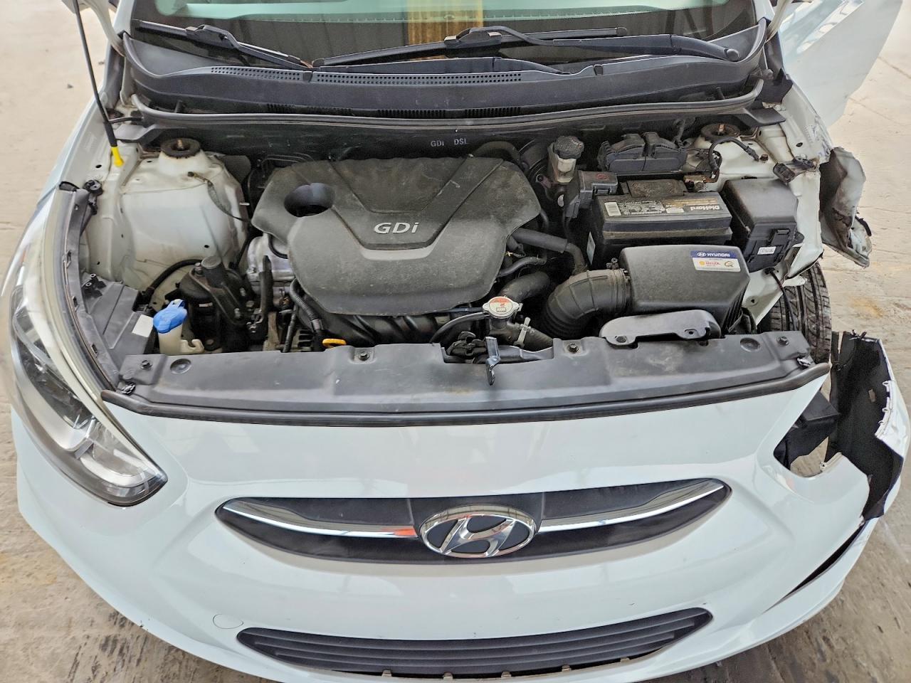 2016 Hyundai Accent Se Белый vin: KMHCT5AE8GU243940