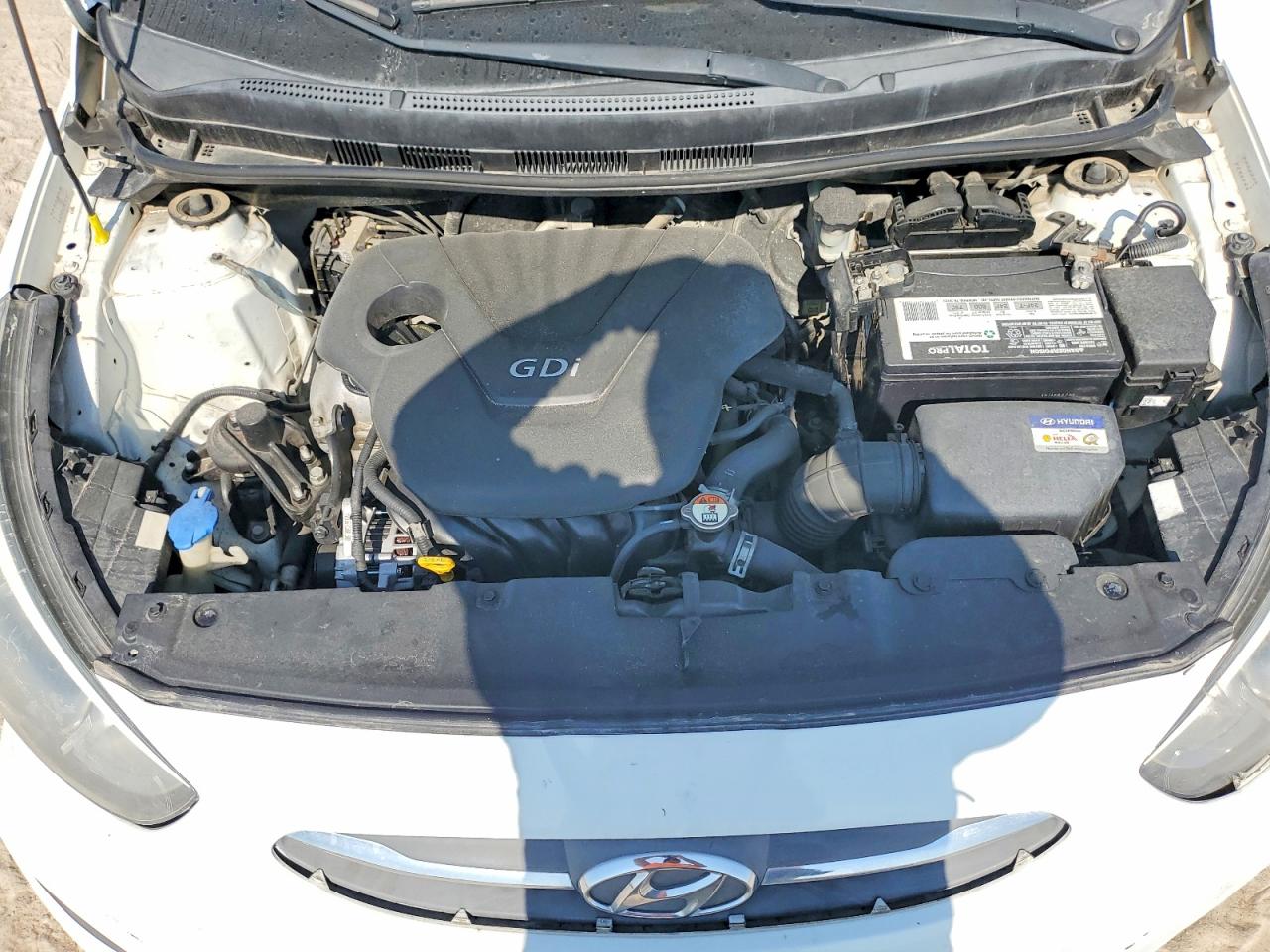2016 Hyundai Accent Se Белый vin: KMHCT5AE8GU272418