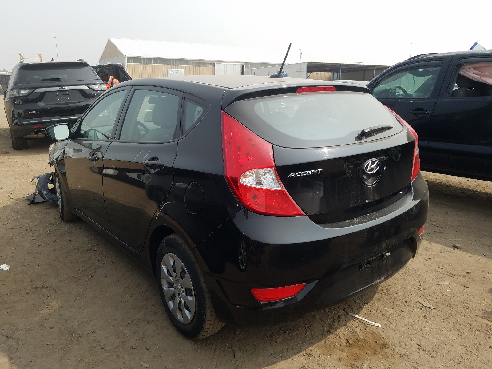 2017 Hyundai Accent Se Black vin: KMHCT5AE8HU334613