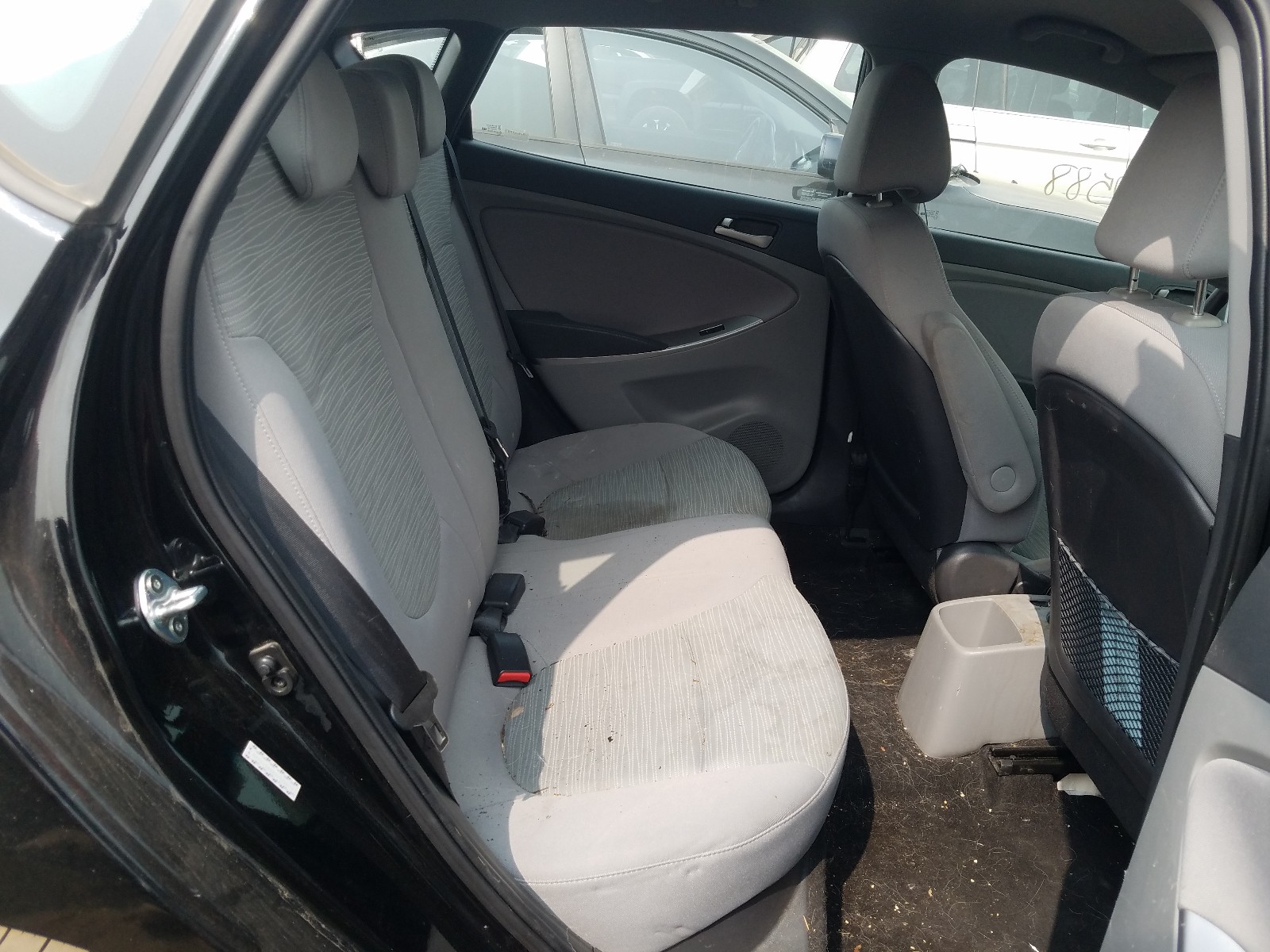 2017 Hyundai Accent Se Black vin: KMHCT5AE8HU334613
