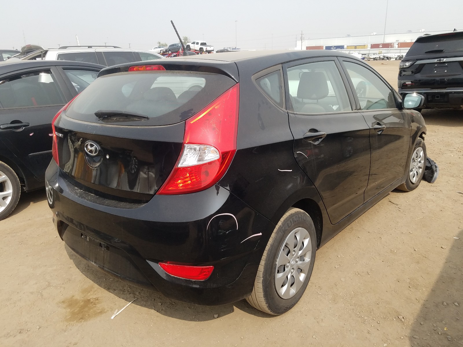 2017 Hyundai Accent Se Black vin: KMHCT5AE8HU334613