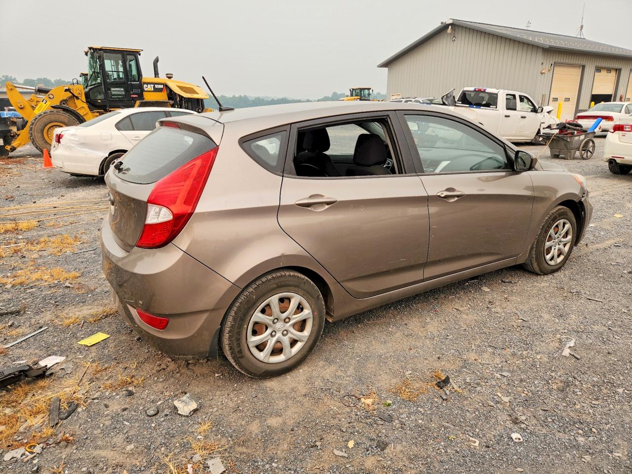 2012 Hyundai Accent Gs Бежевый vin: KMHCT5AE9CU034197