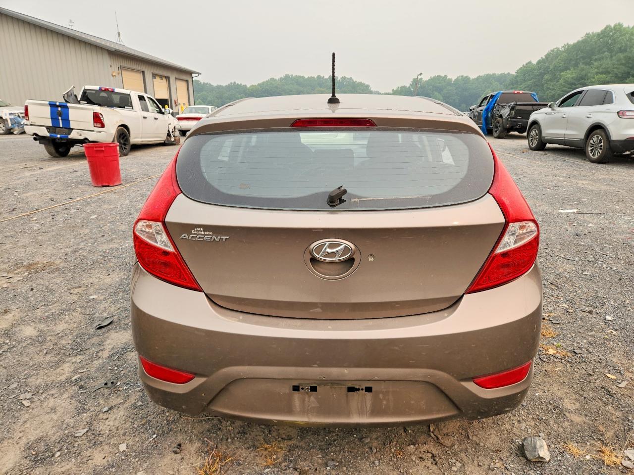 2012 Hyundai Accent Gs Бежевый vin: KMHCT5AE9CU034197