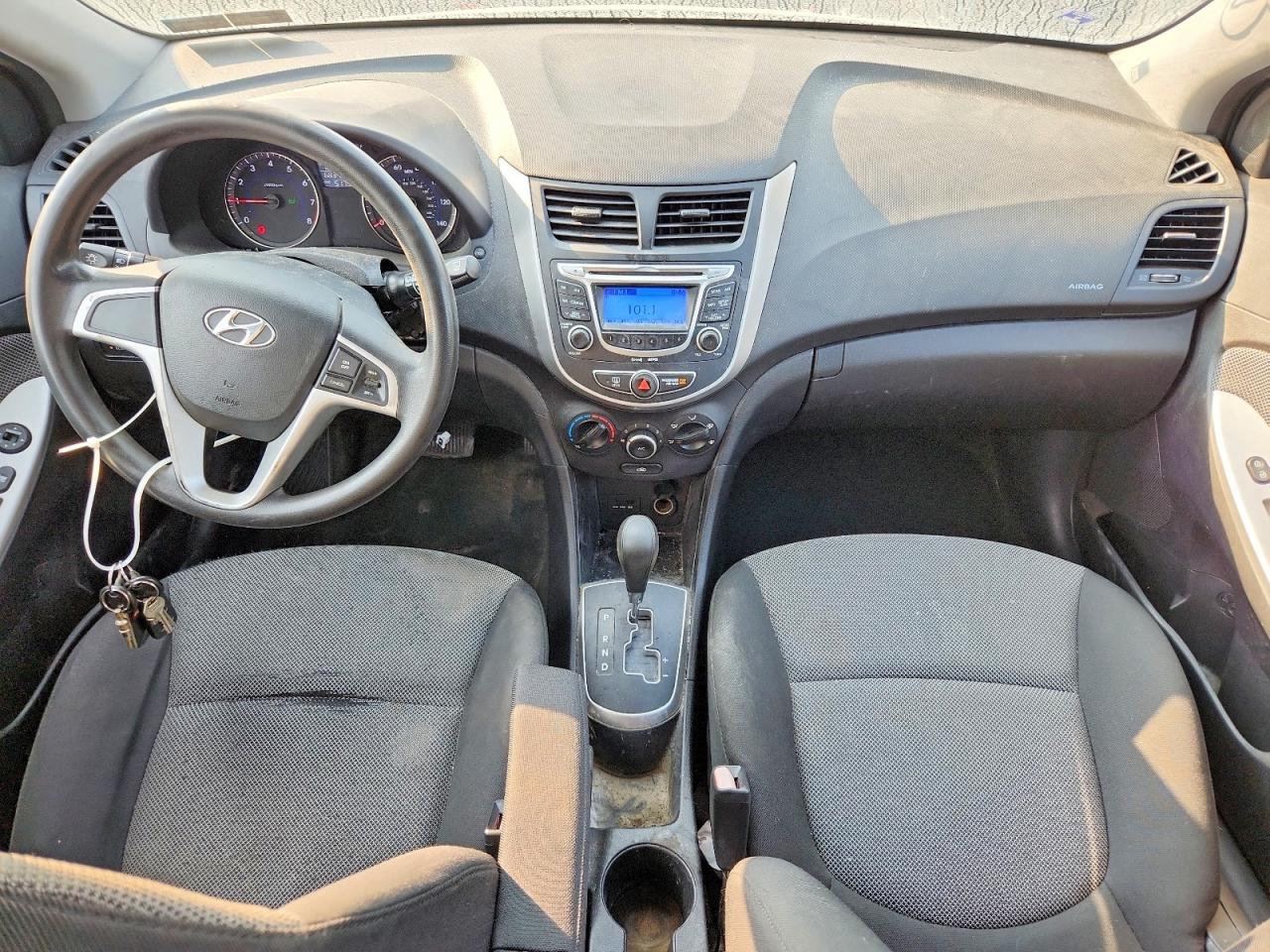 2012 Hyundai Accent Gs Бежевый vin: KMHCT5AE9CU034197