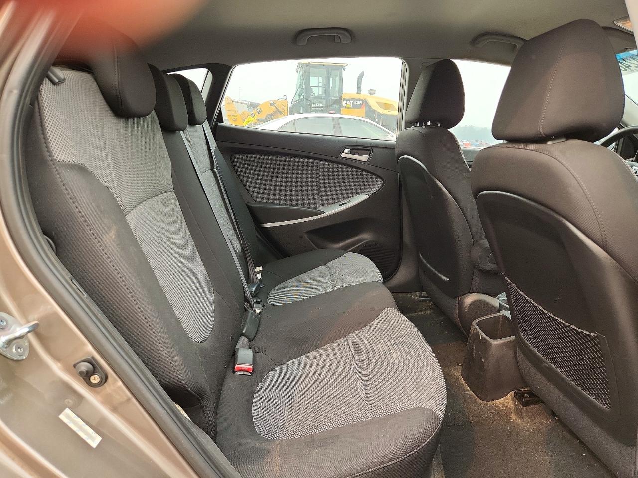 2012 Hyundai Accent Gs Бежевый vin: KMHCT5AE9CU034197