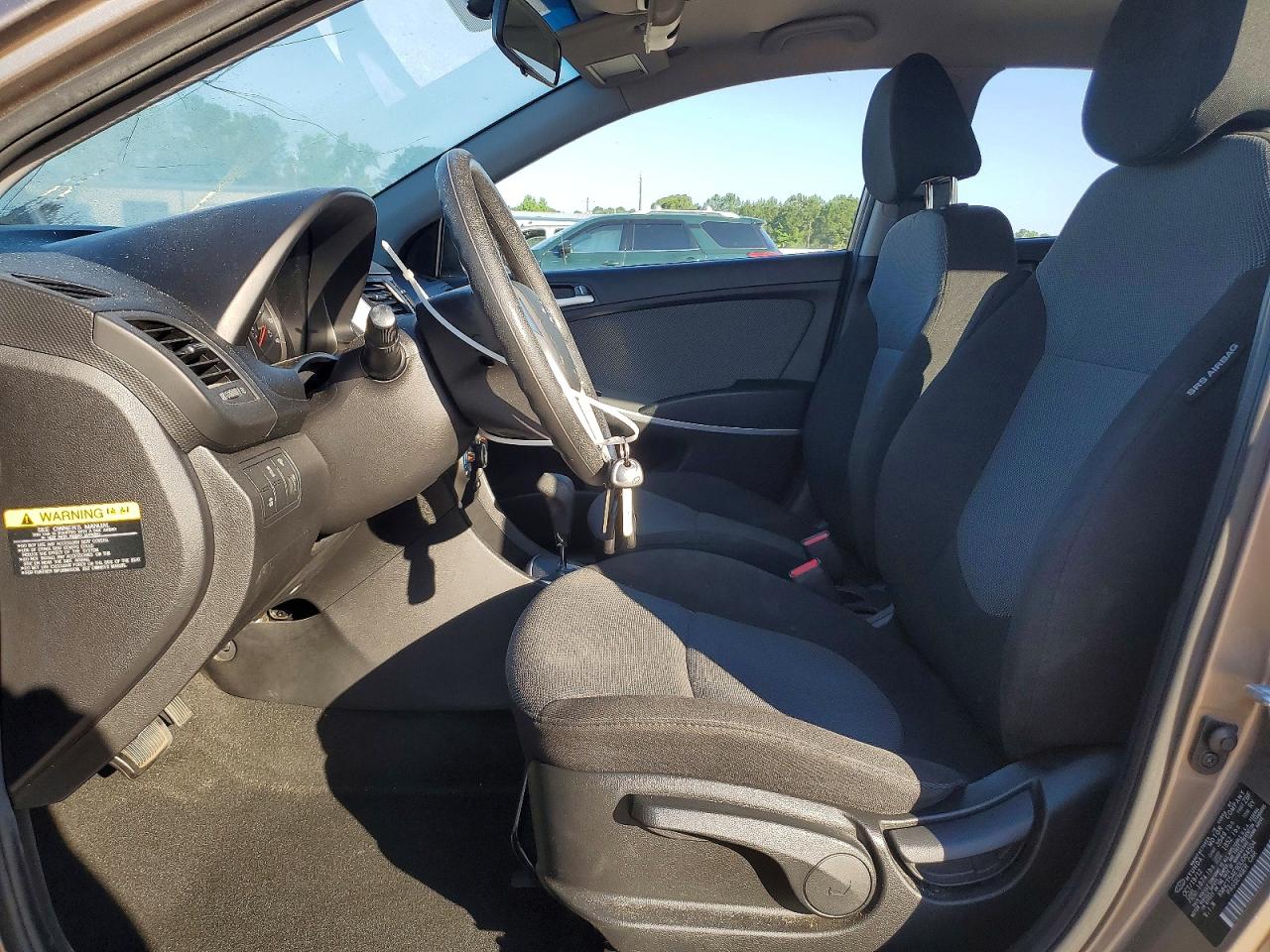 2013 Hyundai Accent Gs Gray vin: KMHCT5AE9DU084504