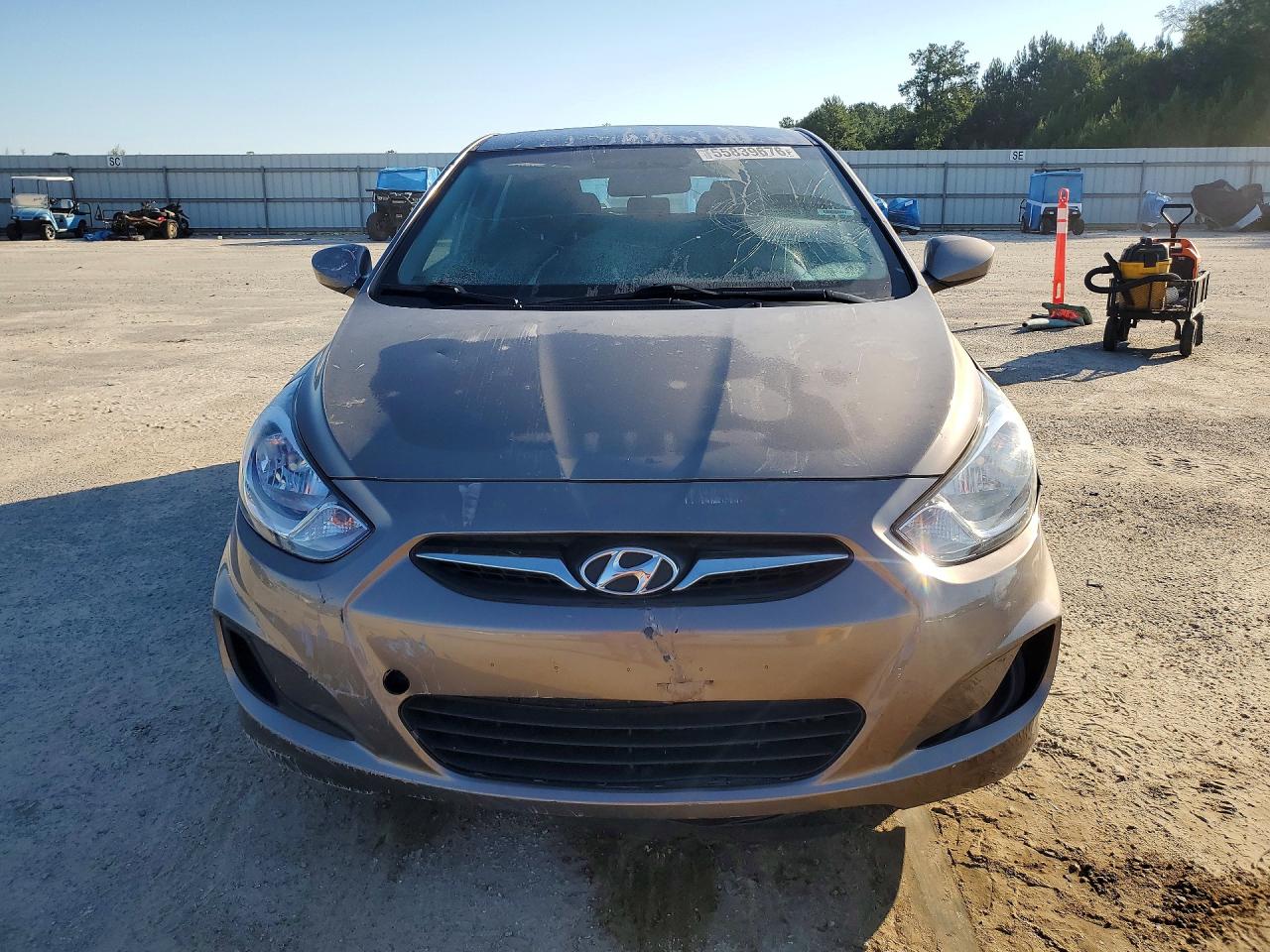 2013 Hyundai Accent Gs Gray vin: KMHCT5AE9DU084504