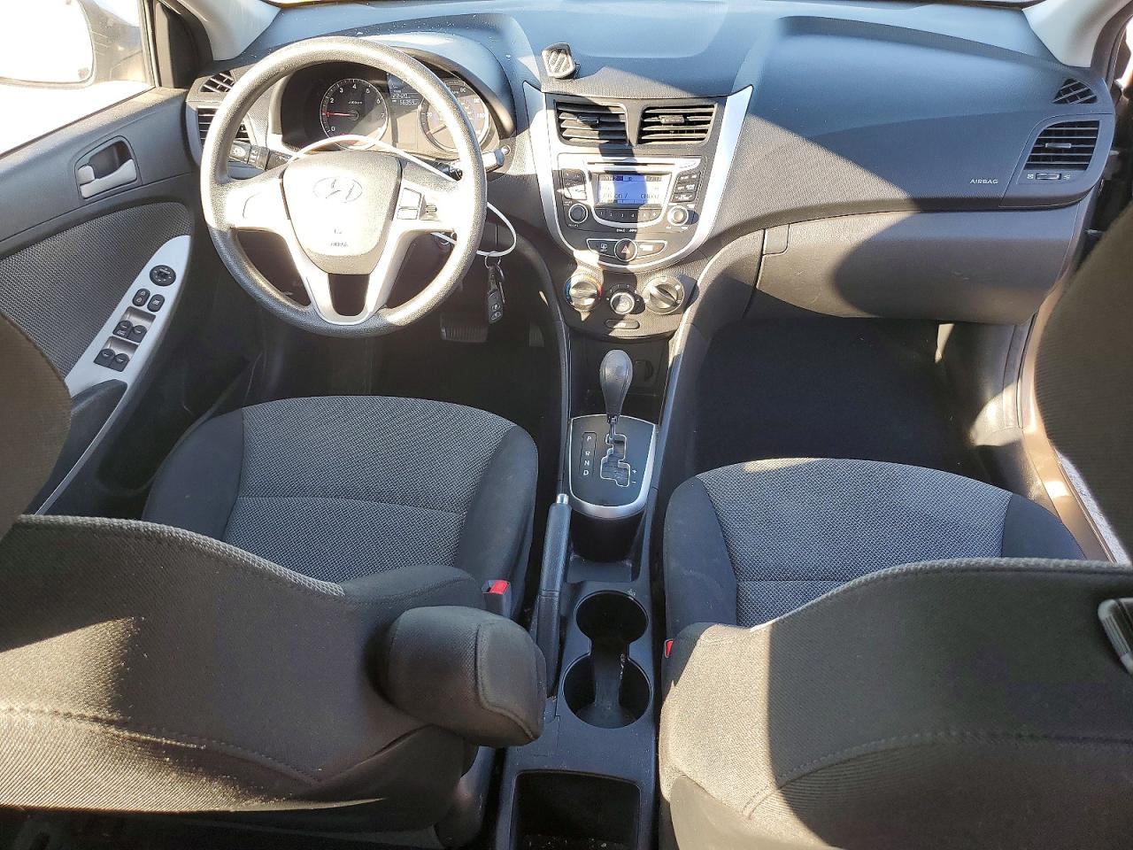 2013 Hyundai Accent Gs Gray vin: KMHCT5AE9DU084504