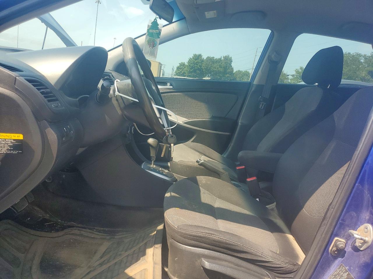 2013 Hyundai Accent Gs Blue vin: KMHCT5AE9DU092926