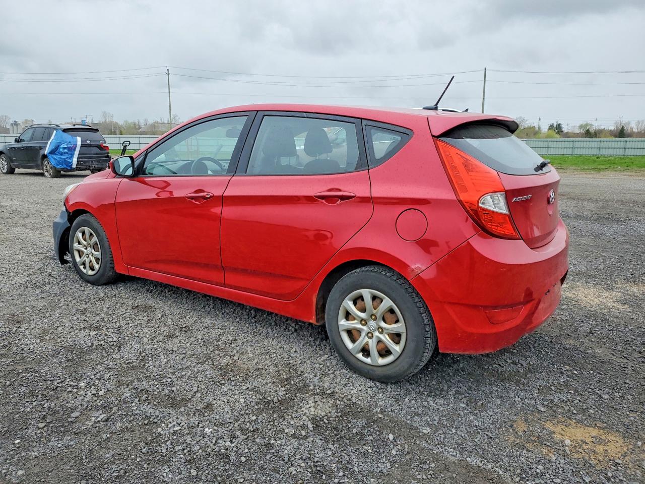2013 Hyundai Accent Gs Red vin: KMHCT5AE9DU123169