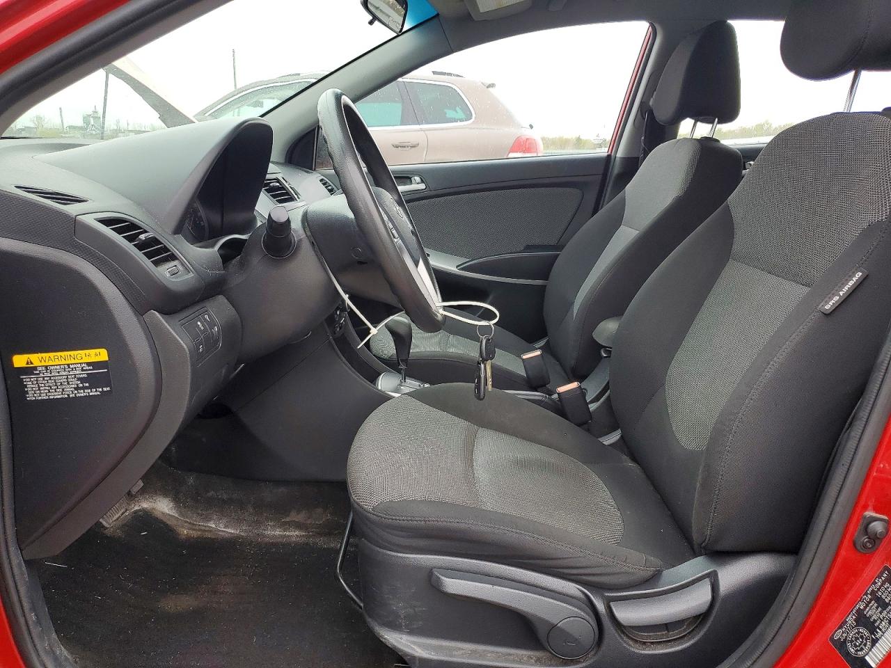 2013 Hyundai Accent Gs Red vin: KMHCT5AE9DU123169