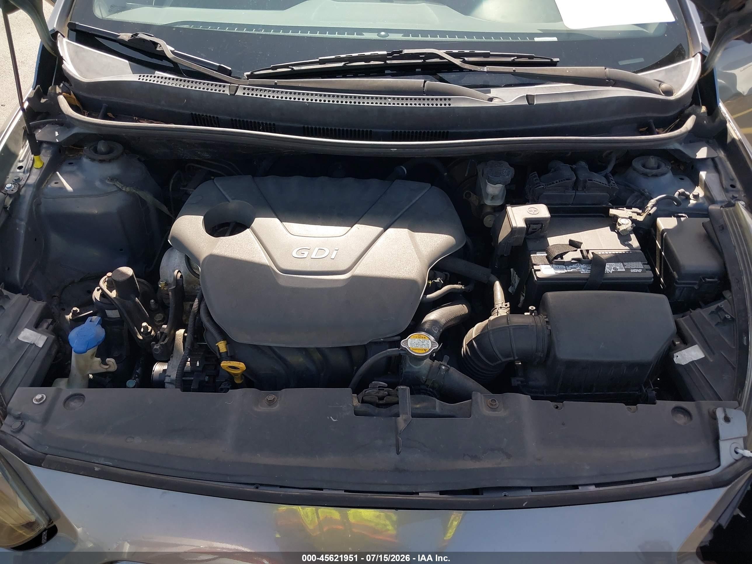 2013 Hyundai Accent Gs Gray vin: KMHCT5AE9DU129103